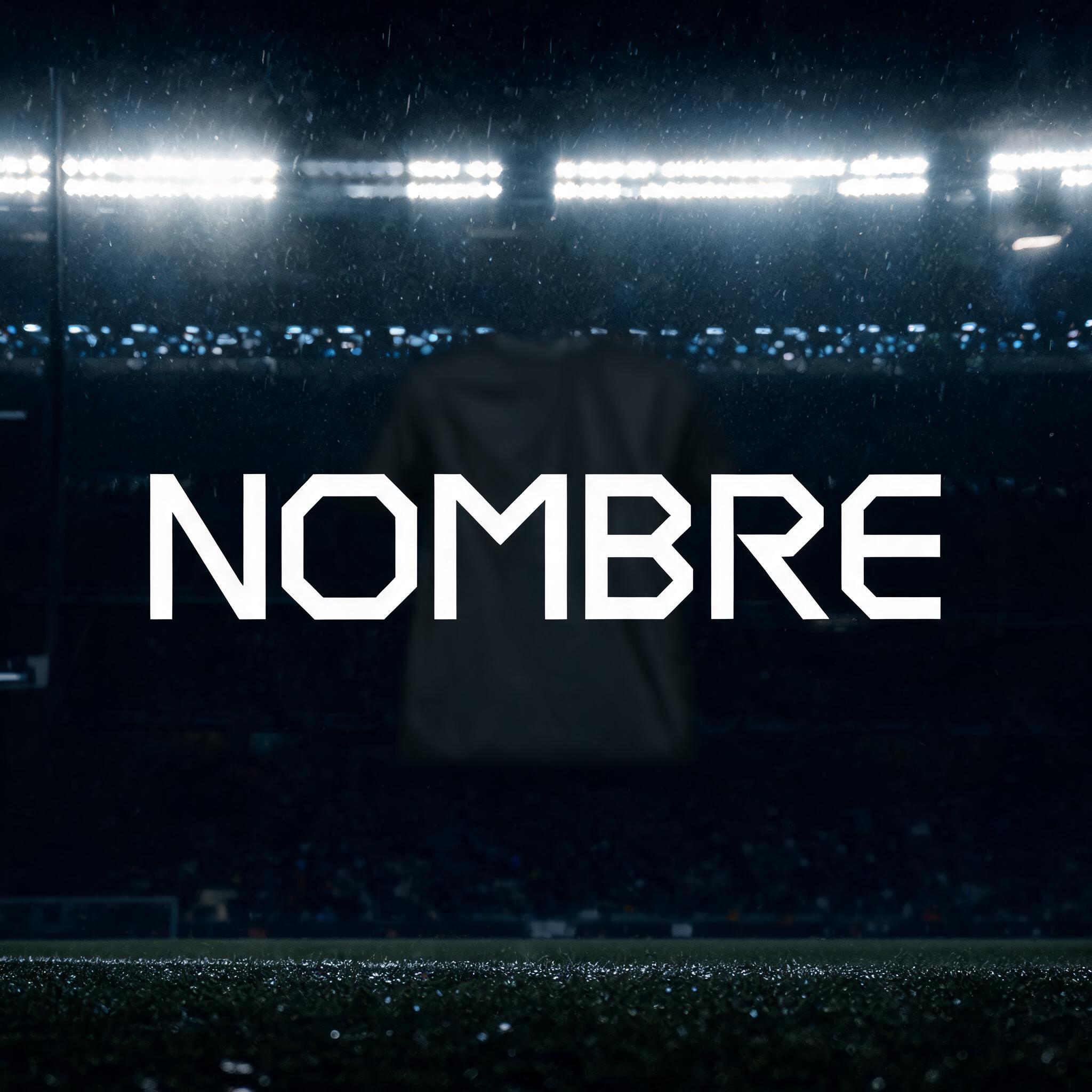 "NOMBRE" —  | AI Text Effect Generator