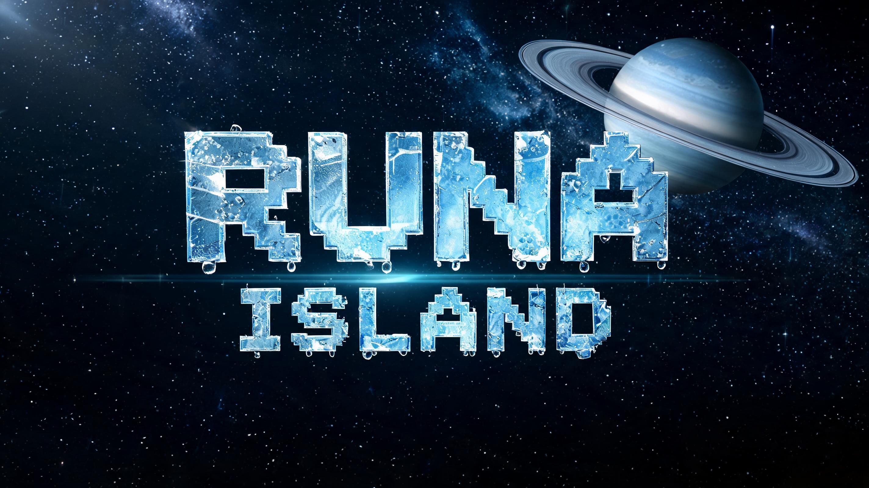 "RUNA ISLAND" — Cinematic Scifi text effect