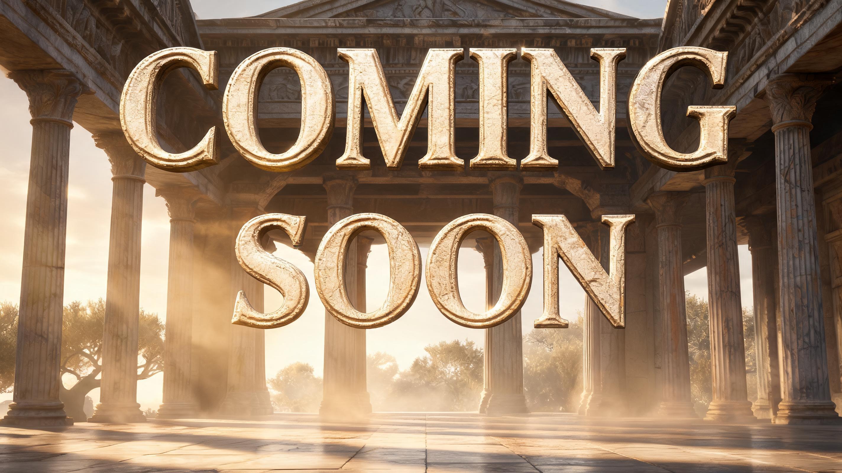"COMING SOON" — Cinematic | AI Text Effect Generator