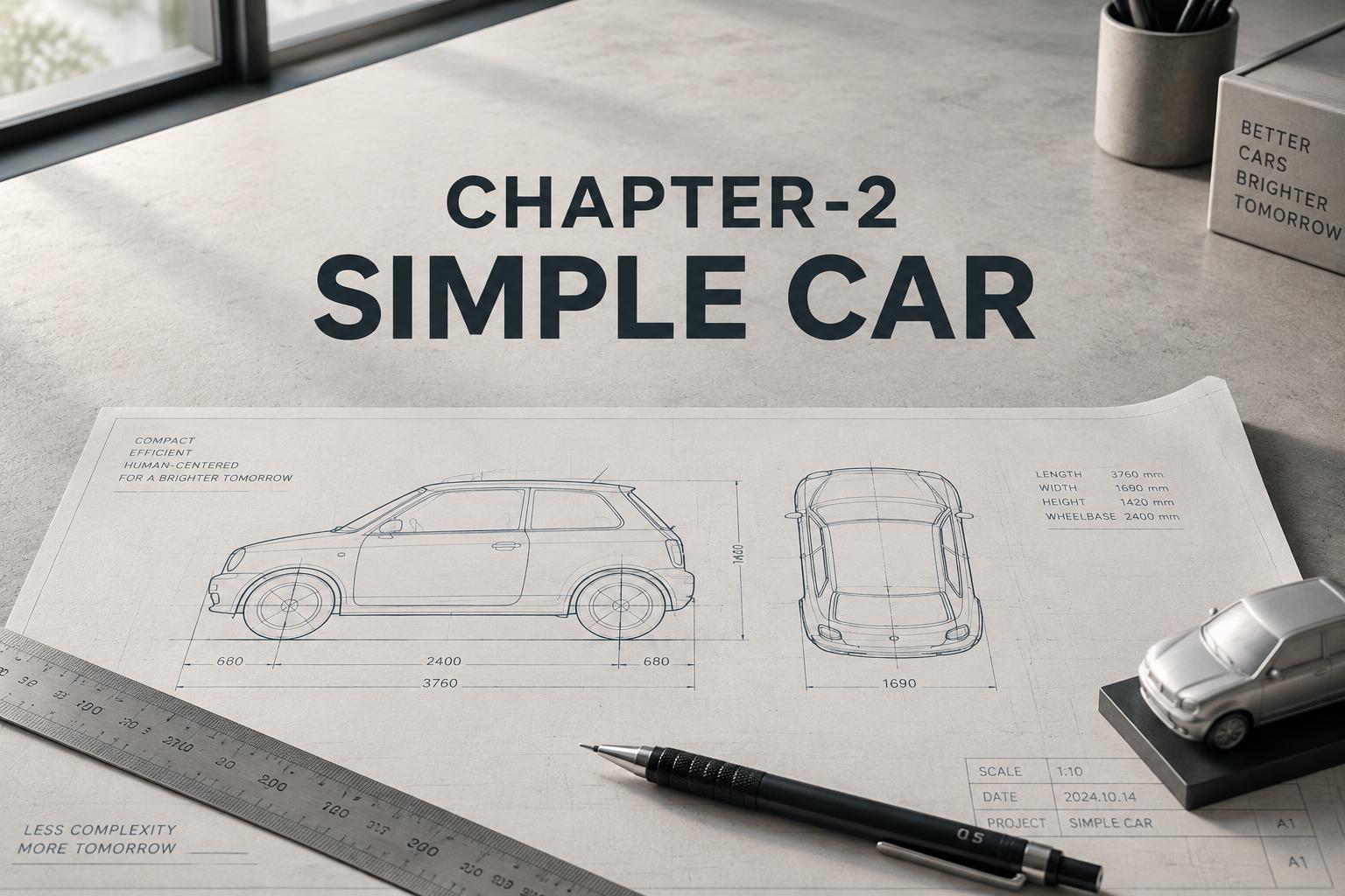 "CHAPTER-2SIMPLE CAR" —  | AI Text Effect Generator