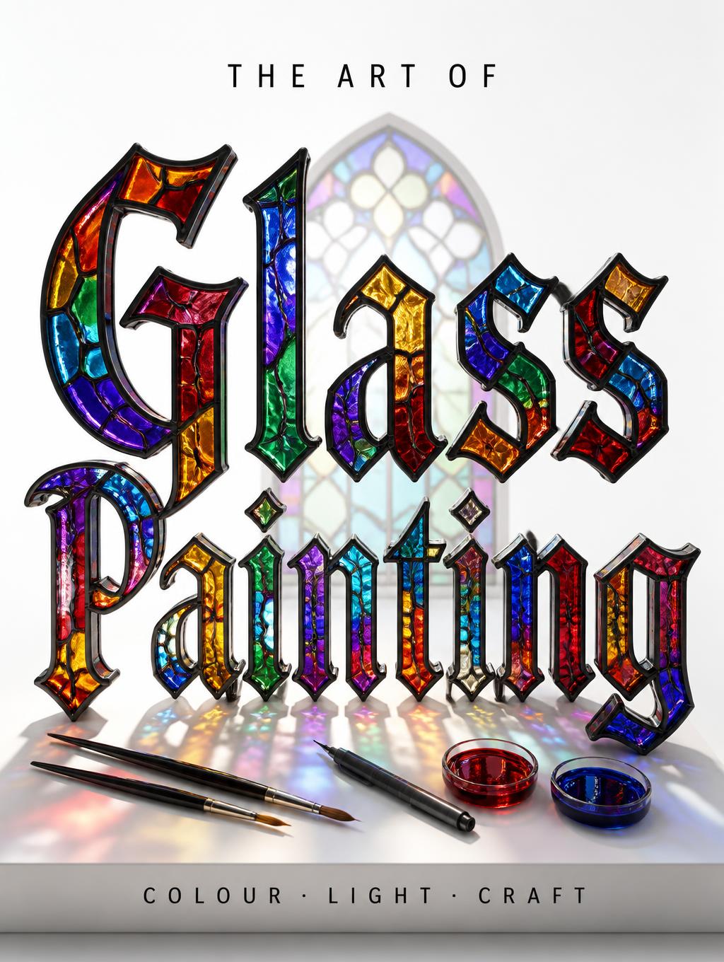 Glass
Painting
THE ART OF
COLOUR · LIGHT · CRAFT
