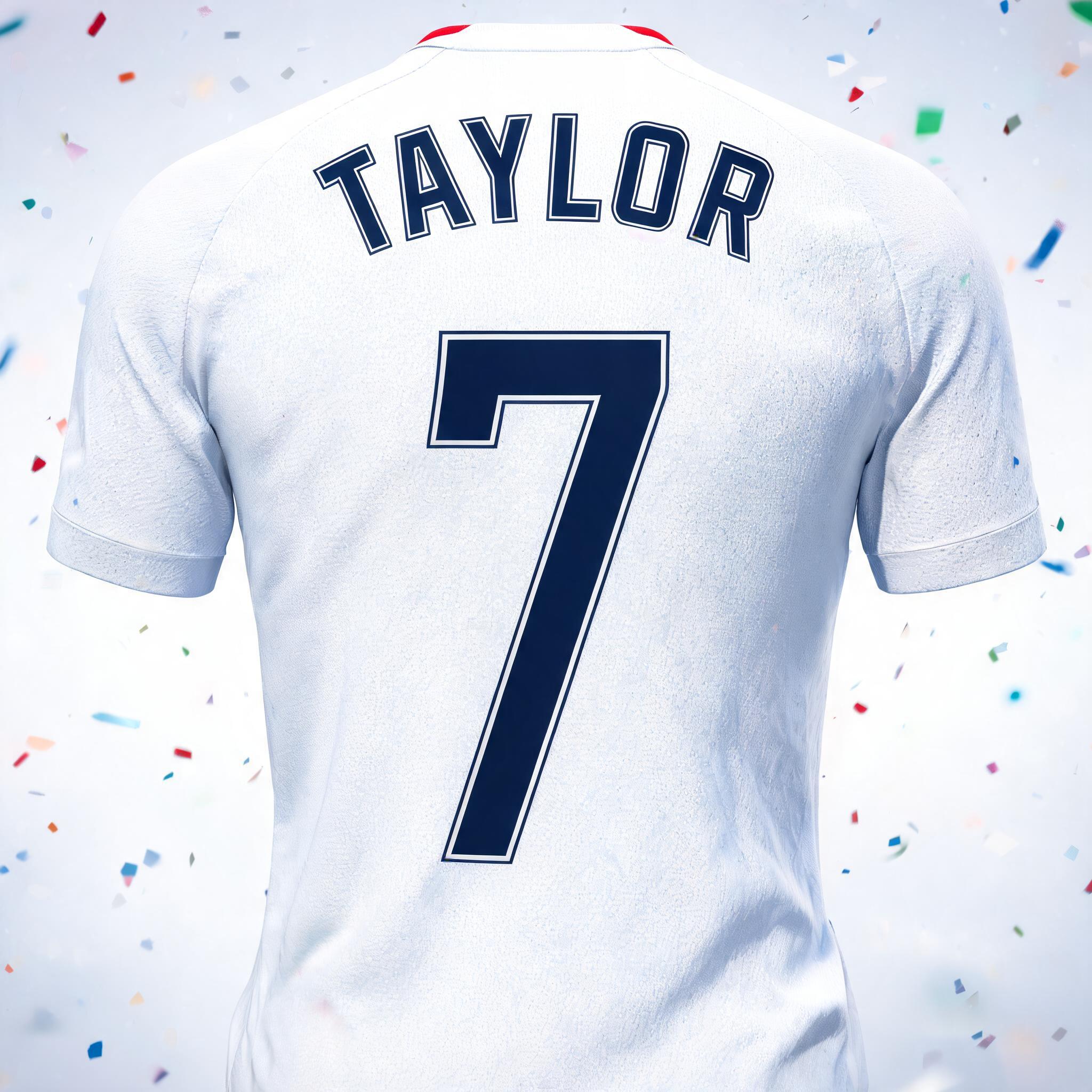"TAYLOR
7" — Sports Football | AI Text Effect Generator