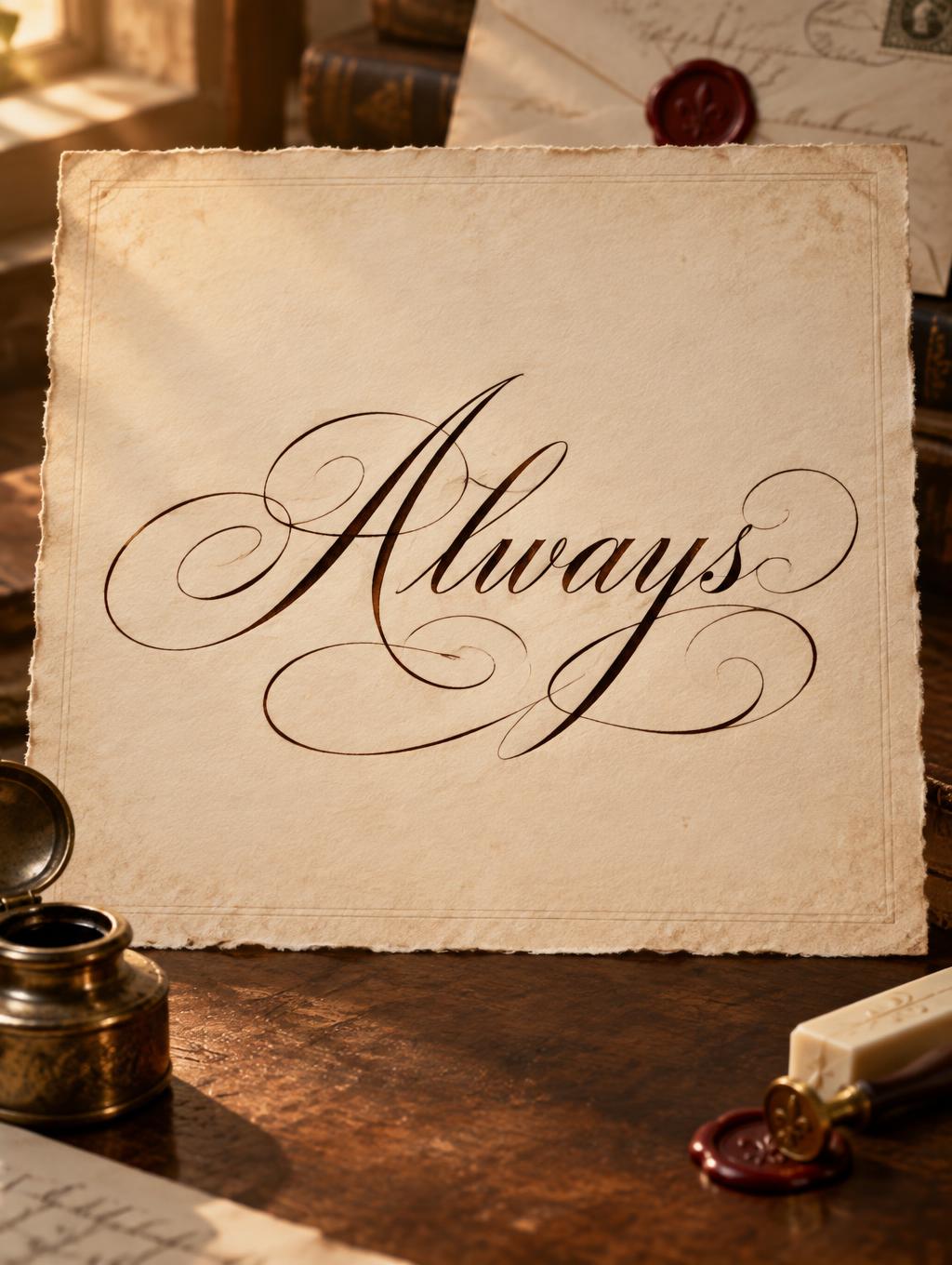 "Always" —  | AI Text Effect Generator