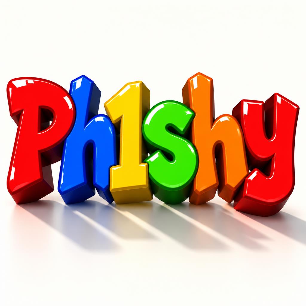 "Ph1shy" — 3d Bold | AI Text Effect Generator