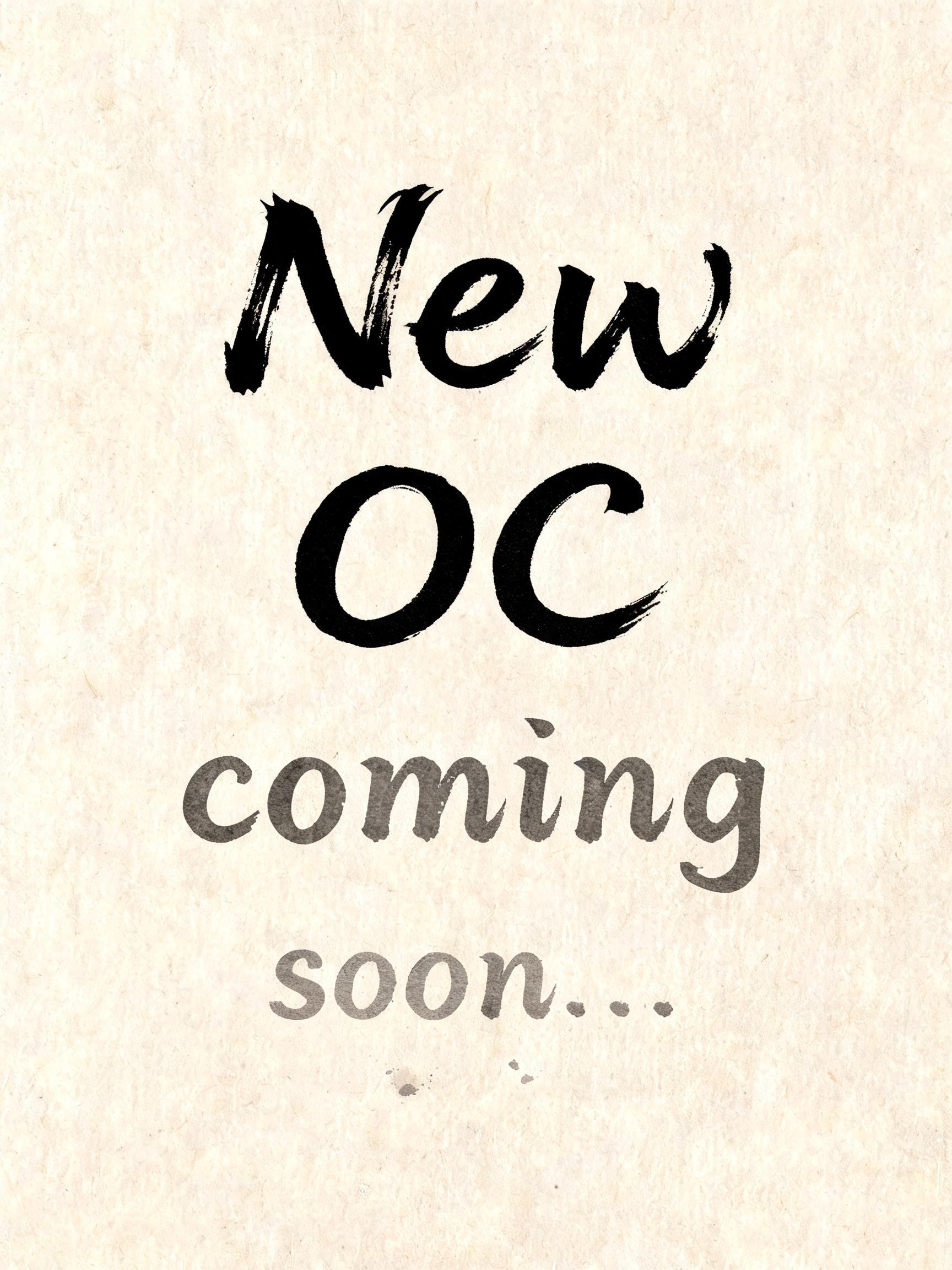 "New OC coming soon..." — Brush Japanese Ink | AI Text Effect Generator
