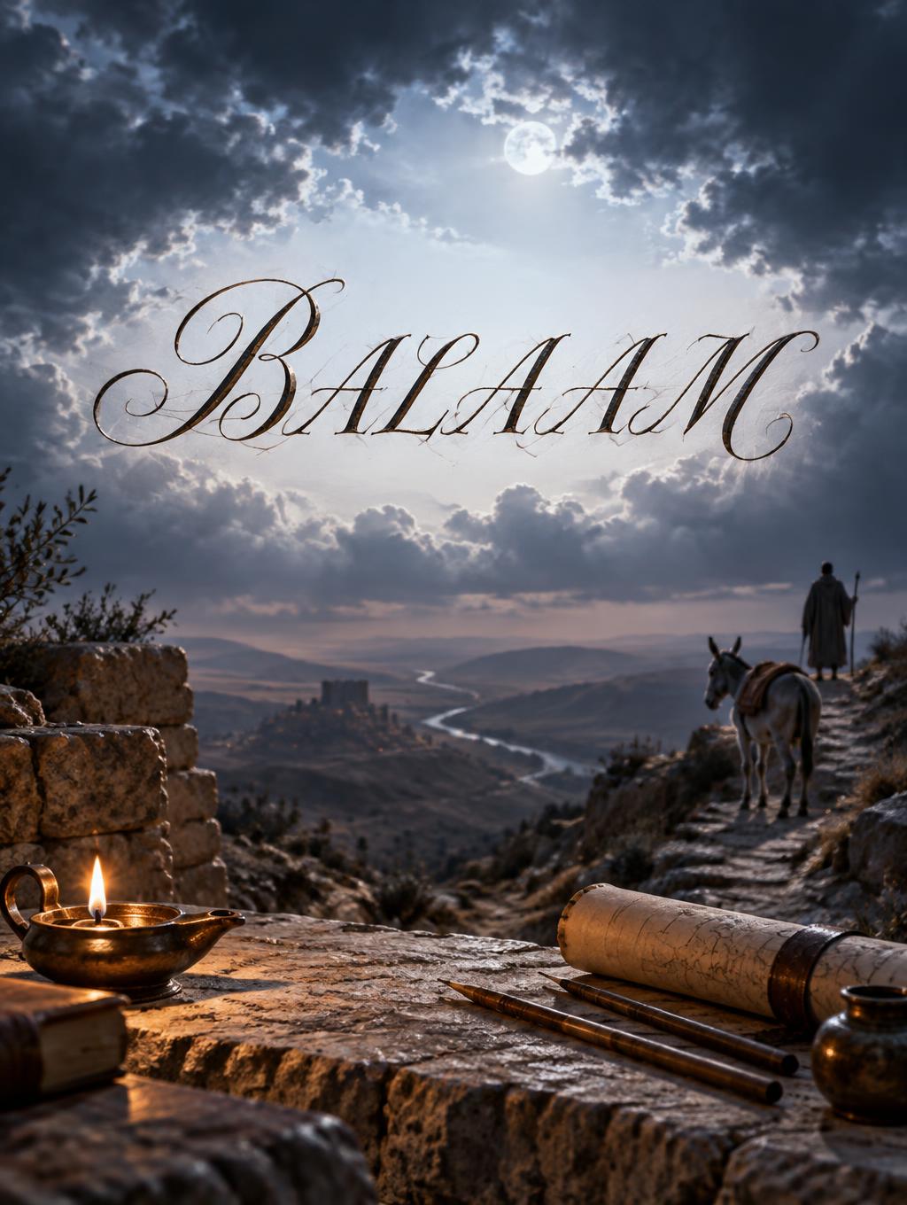 "BALAAM" —  | AI Text Effect Generator