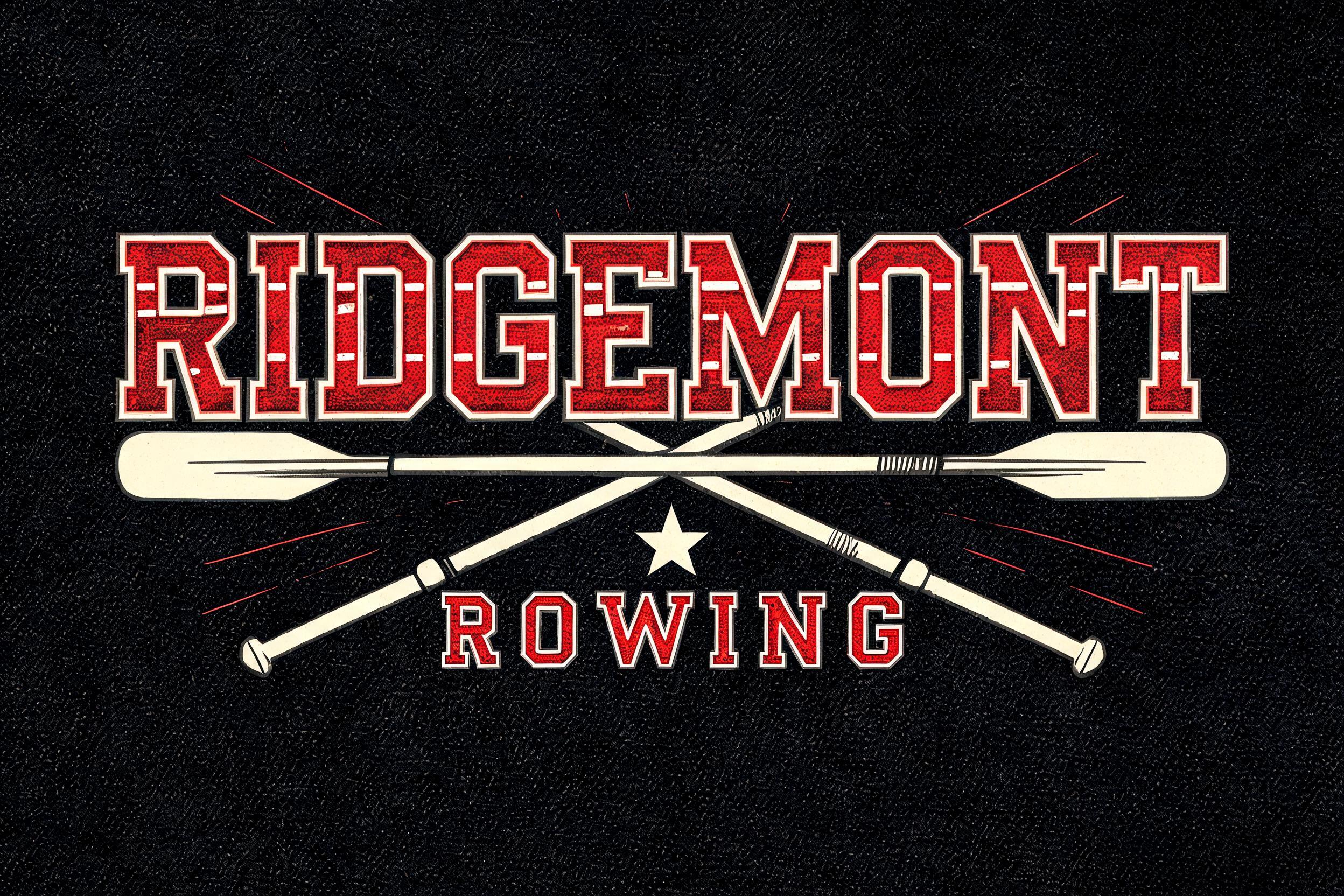 "RIDGEMONT
ROWING" — Sports | AI Text Effect Generator