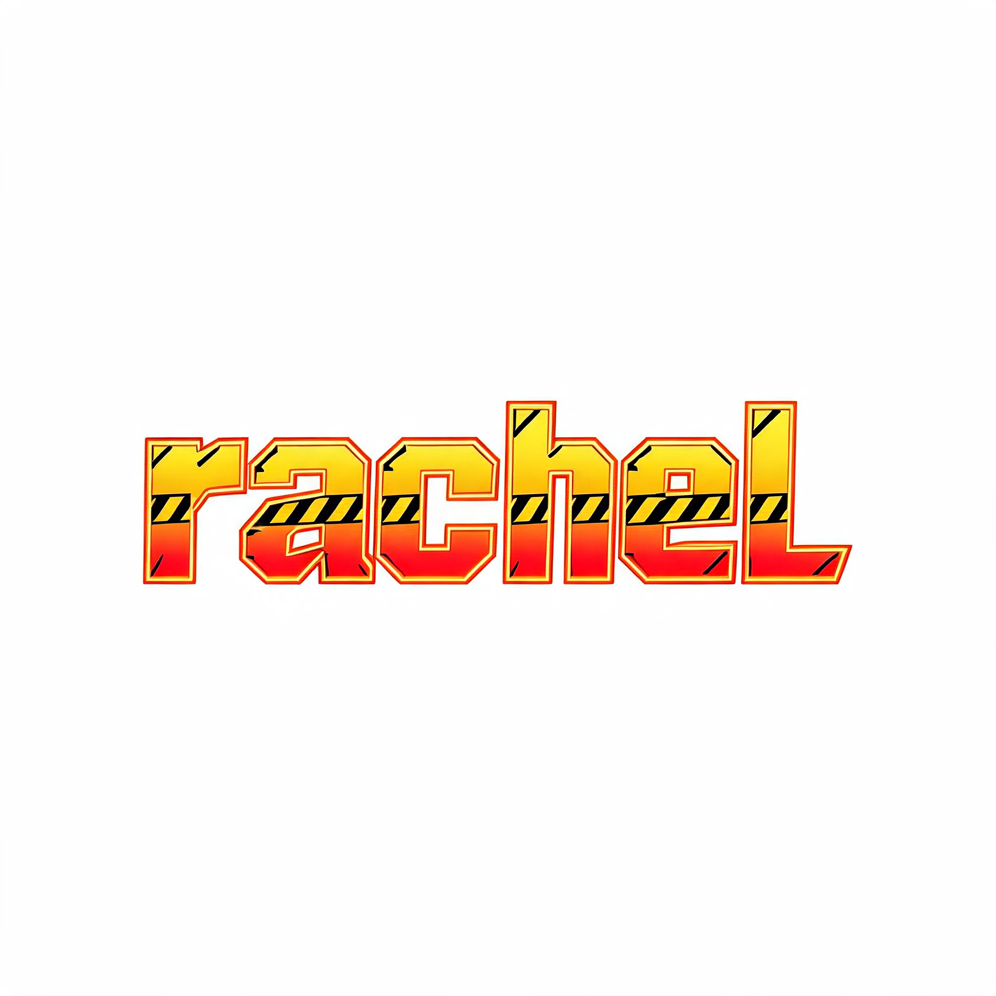 "rachel" — Cyberpunk 2077 | AI Text Effect Generator