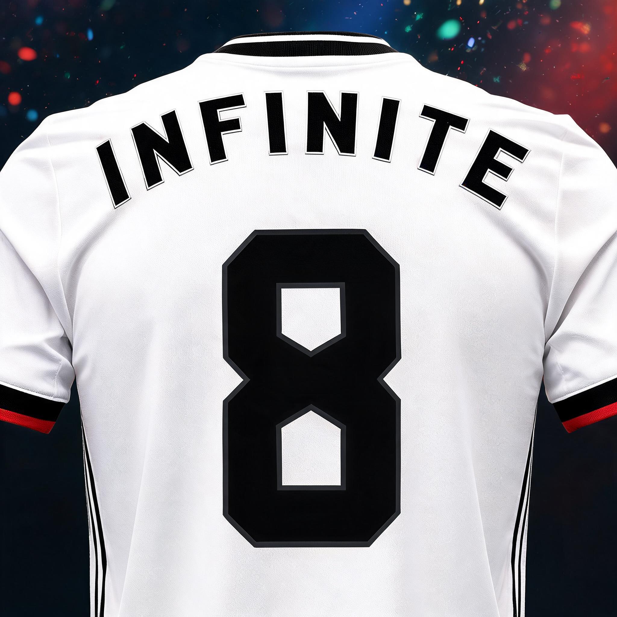"INFINITE 
8" — Sports Football | AI Text Effect Generator