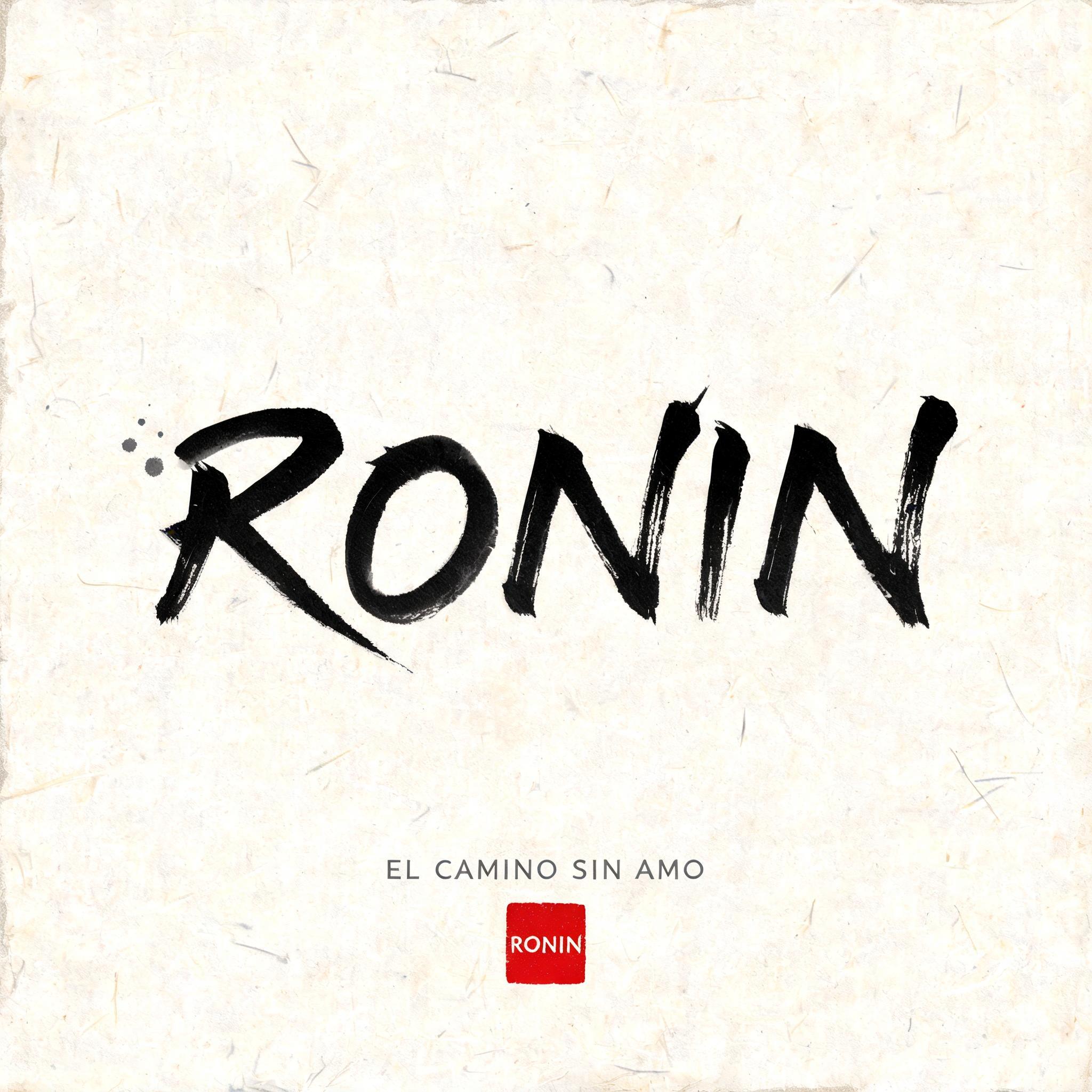 "Unas letras de pincel japonés que diga "Ronin"" — Brush Japanese Ink | AI Text Effect Generator