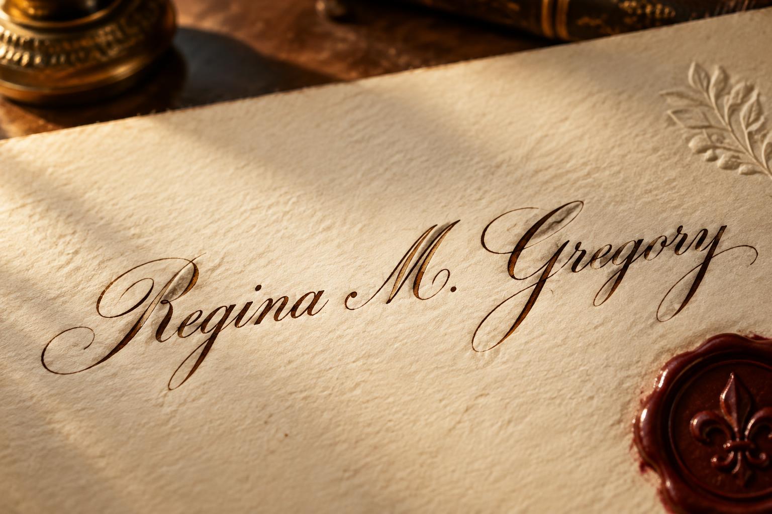 Regina M. Gregory