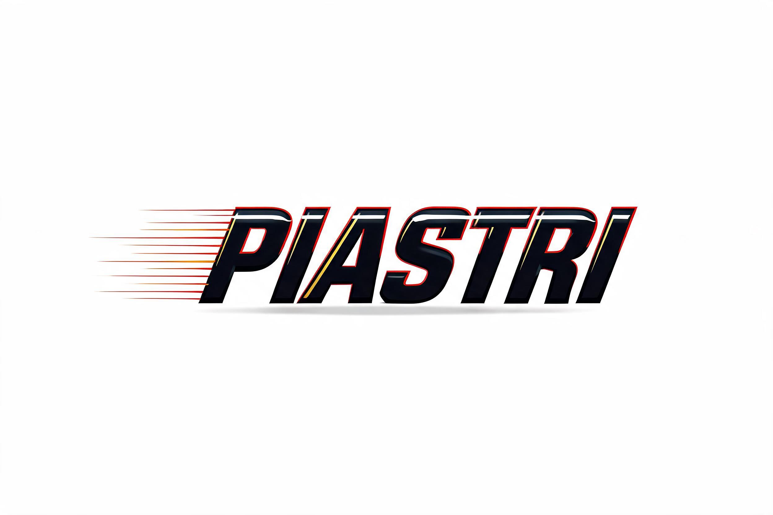 "PIASTRI" — Racing | AI Text Effect Generator