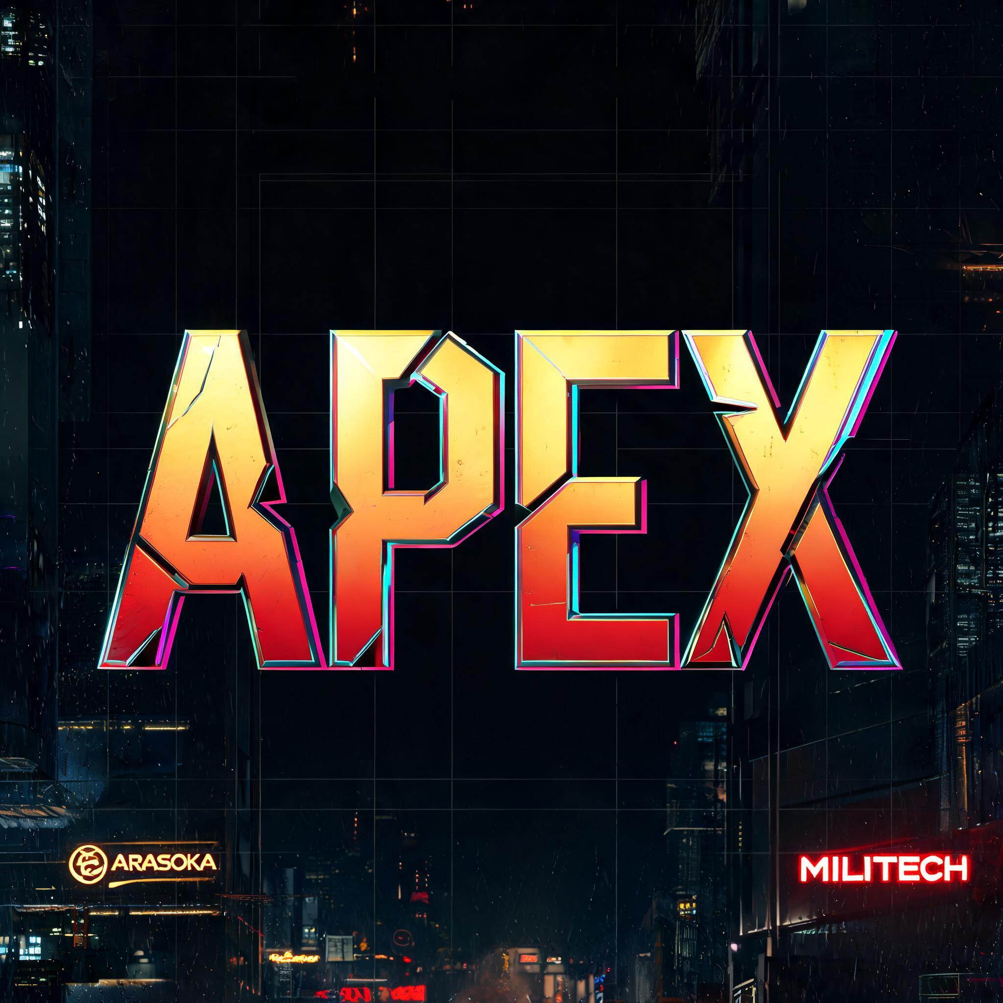 "APEX" — Cyberpunk 2077 | AI Text Effect Generator