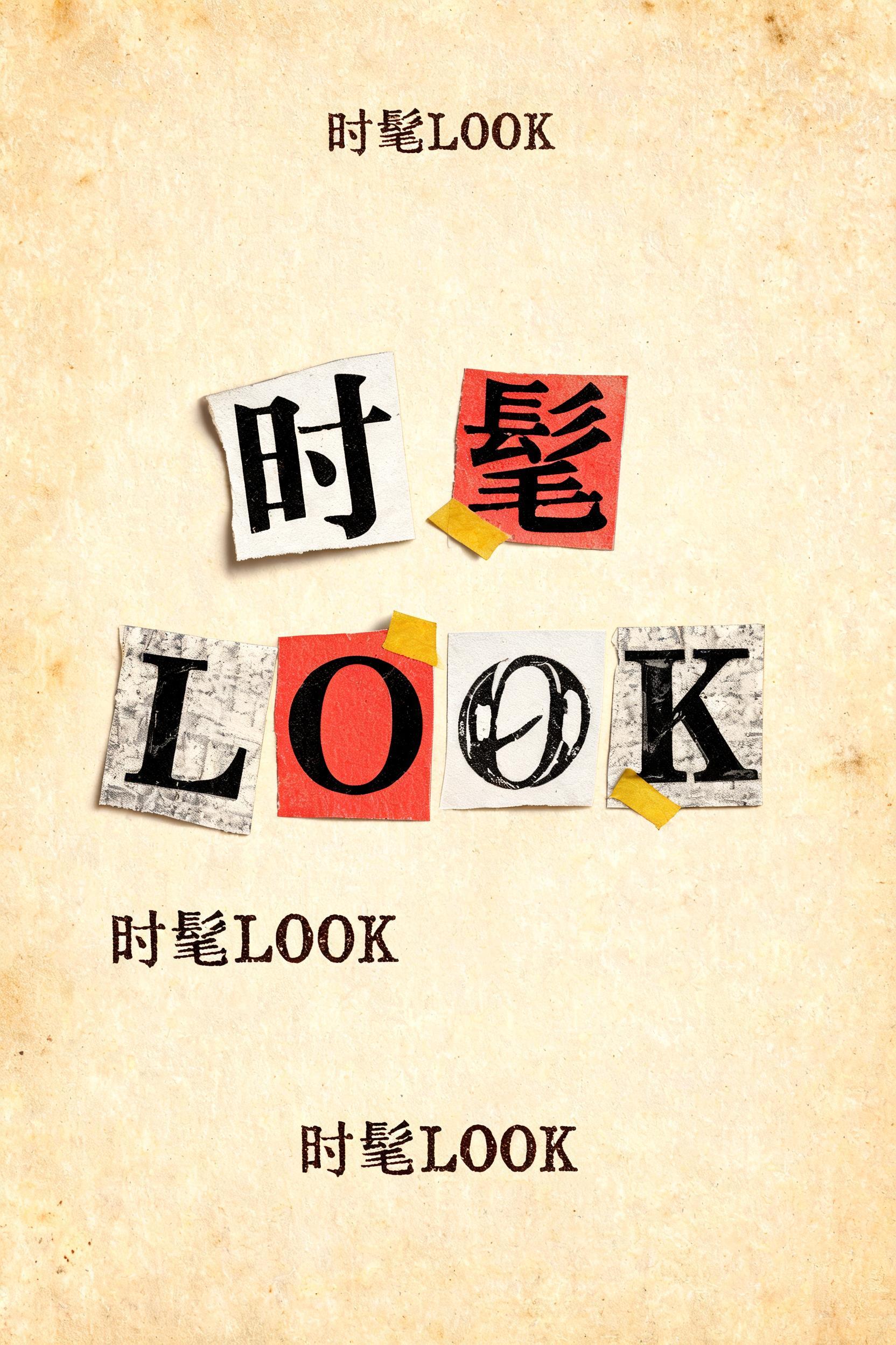 "时髦LOOK" — Typewriter text effect