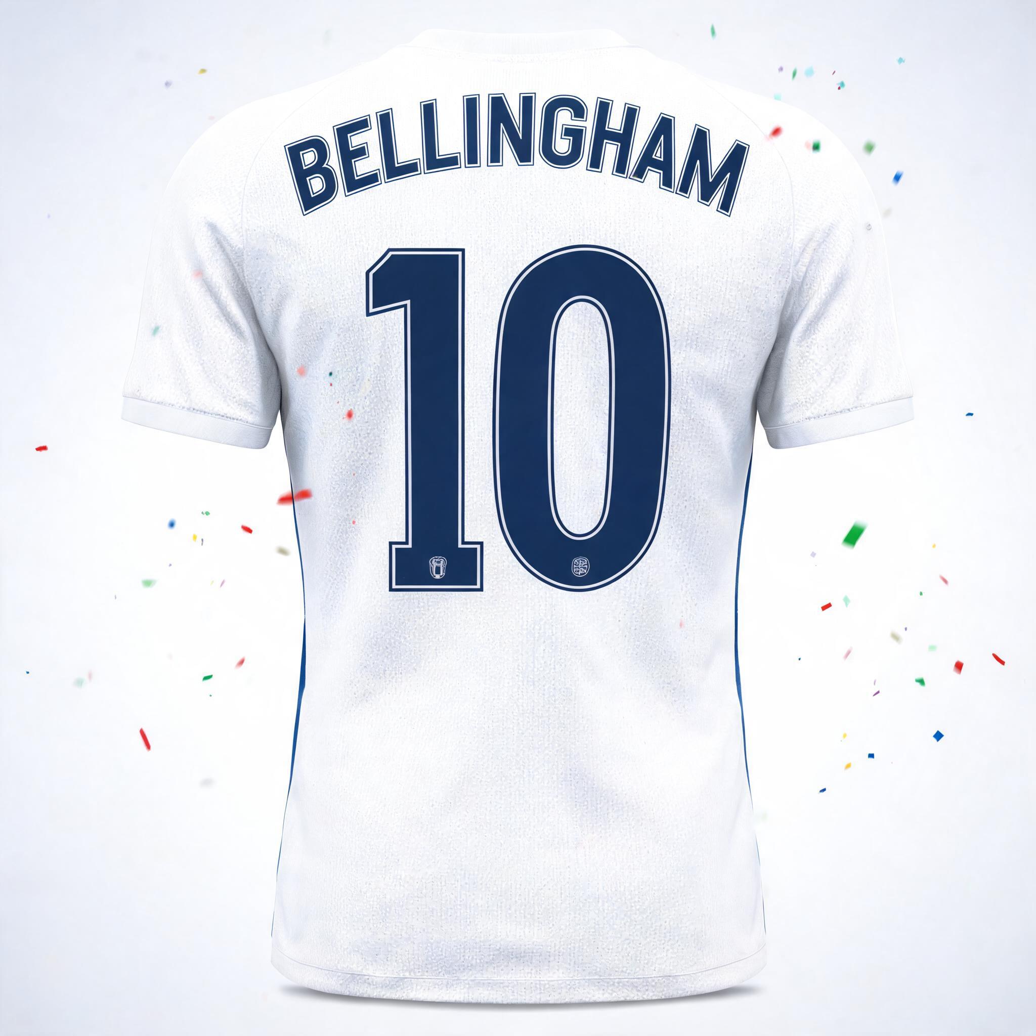 "BELLINGHAM
10" — Sports Football | AI Text Effect Generator