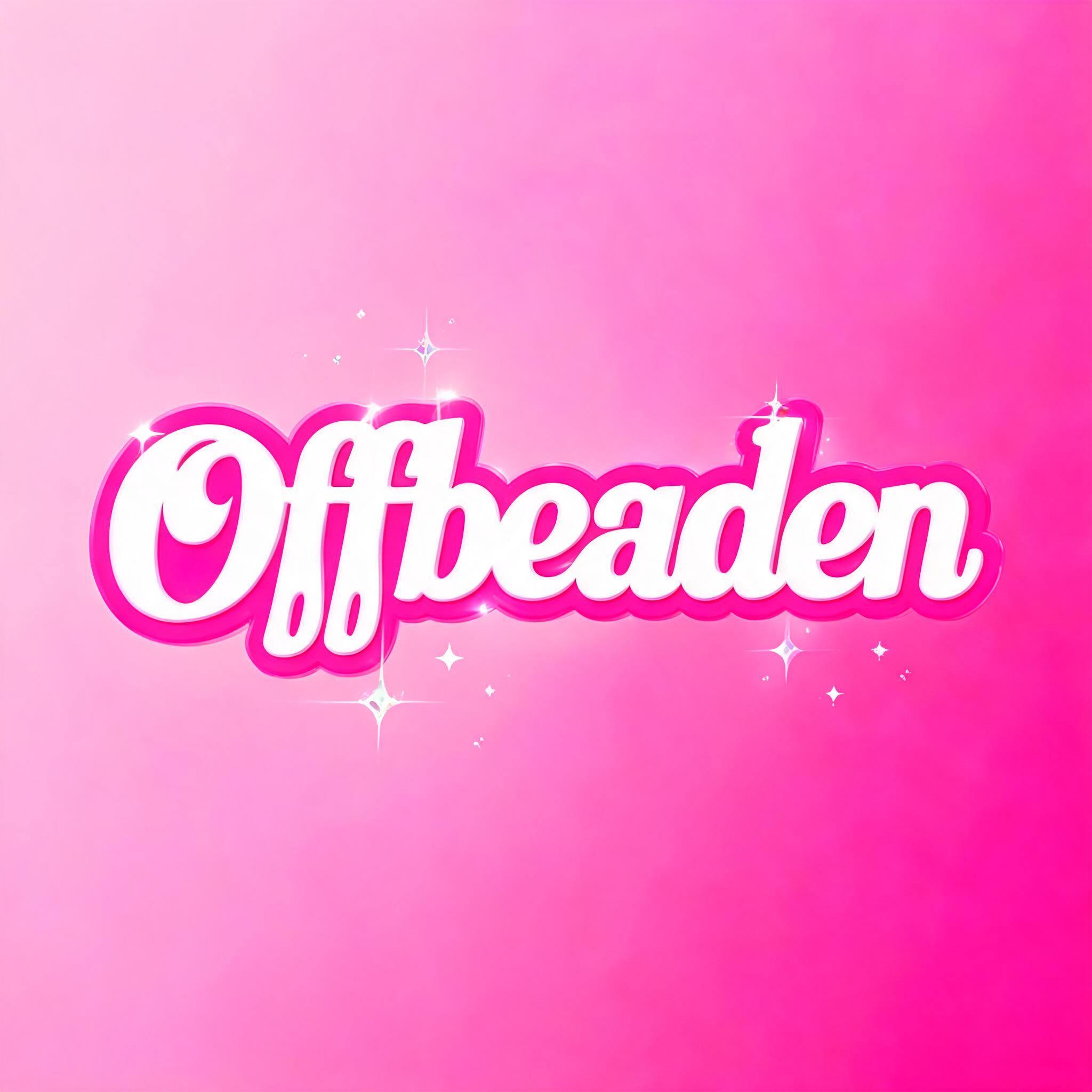 "Offbeaden" — Barbie | AI Text Effect Generator