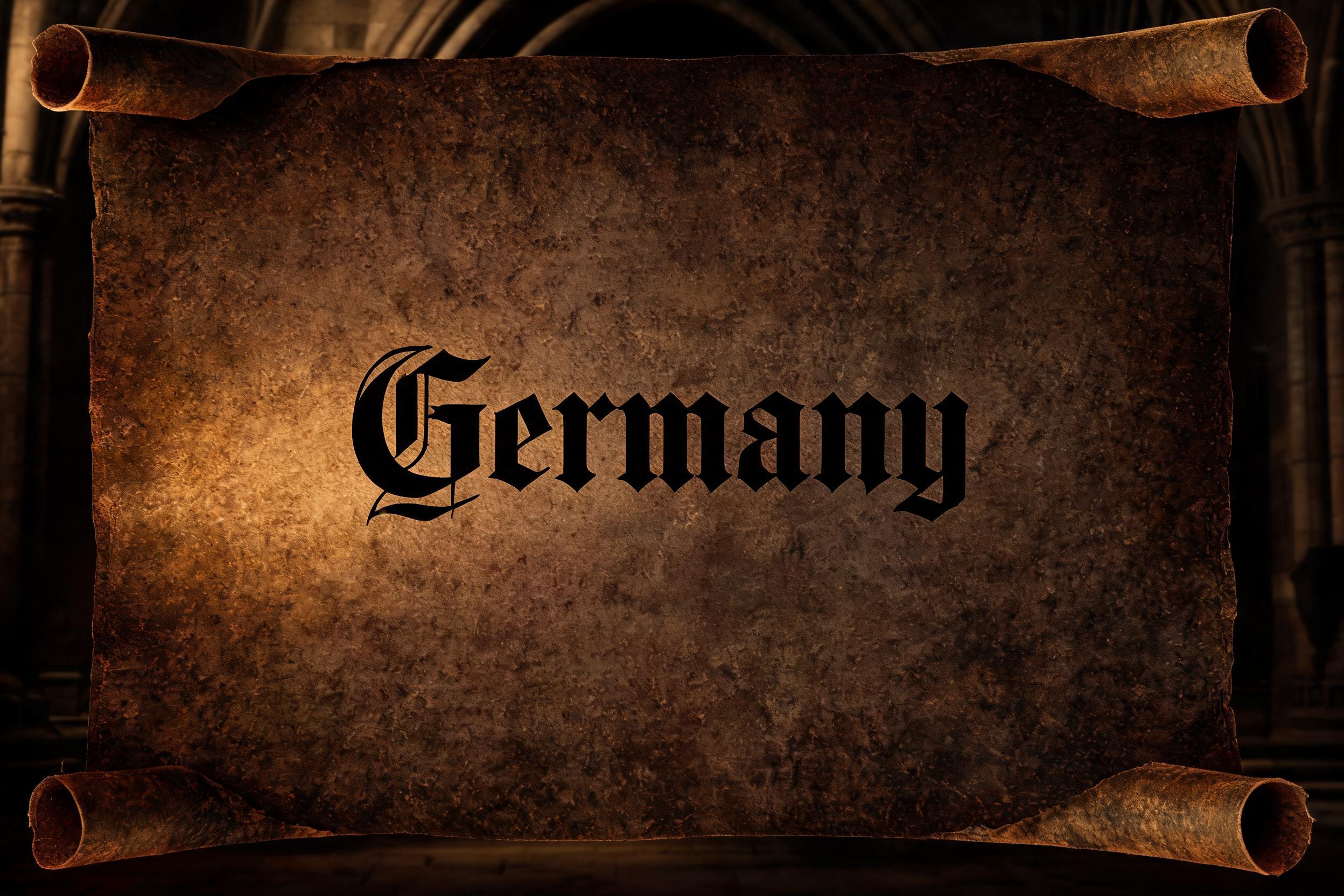"Germany" —  | AI Text Effect Generator