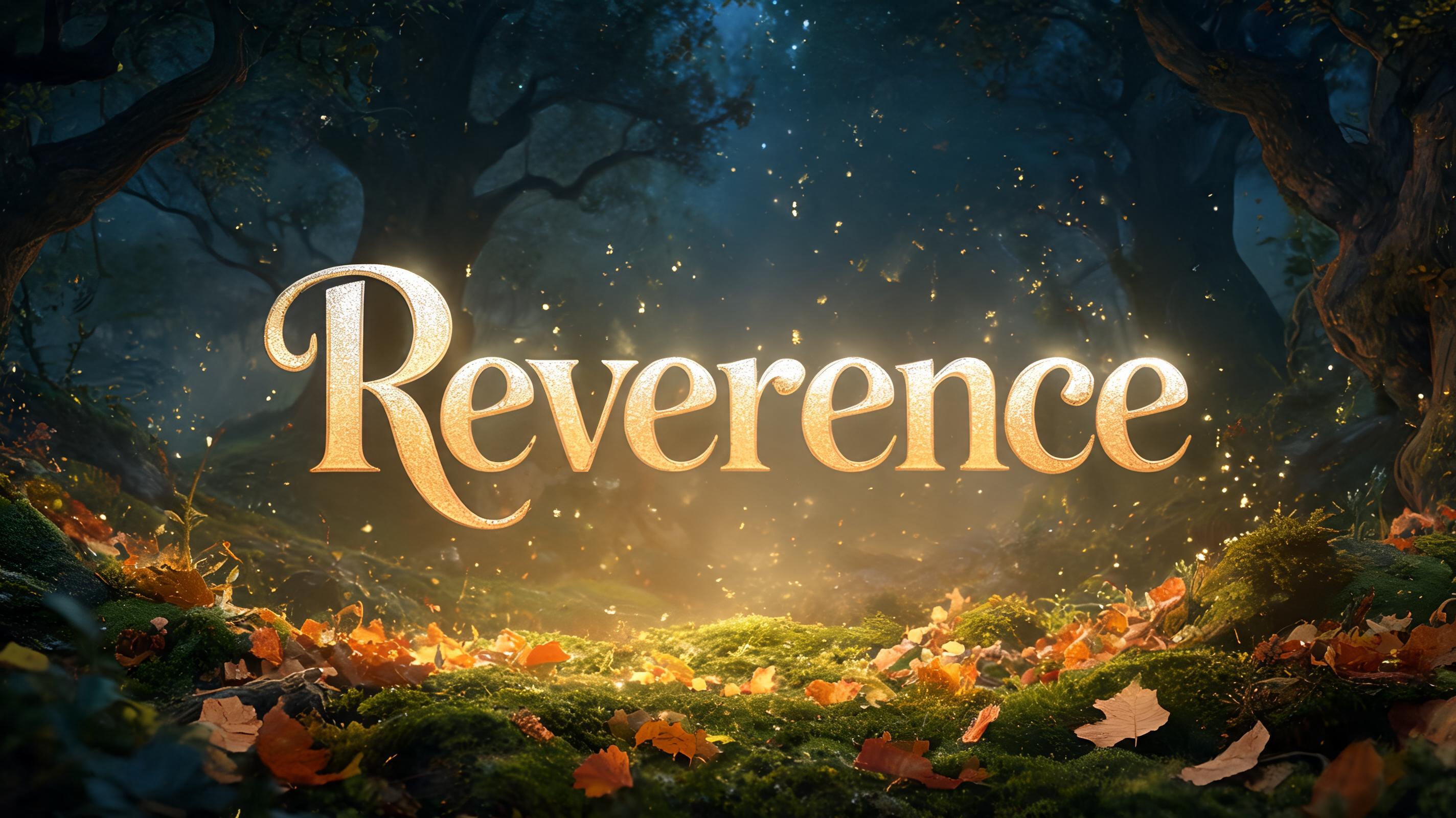 "Reverence" — Fairy Tale | AI Text Effect Generator