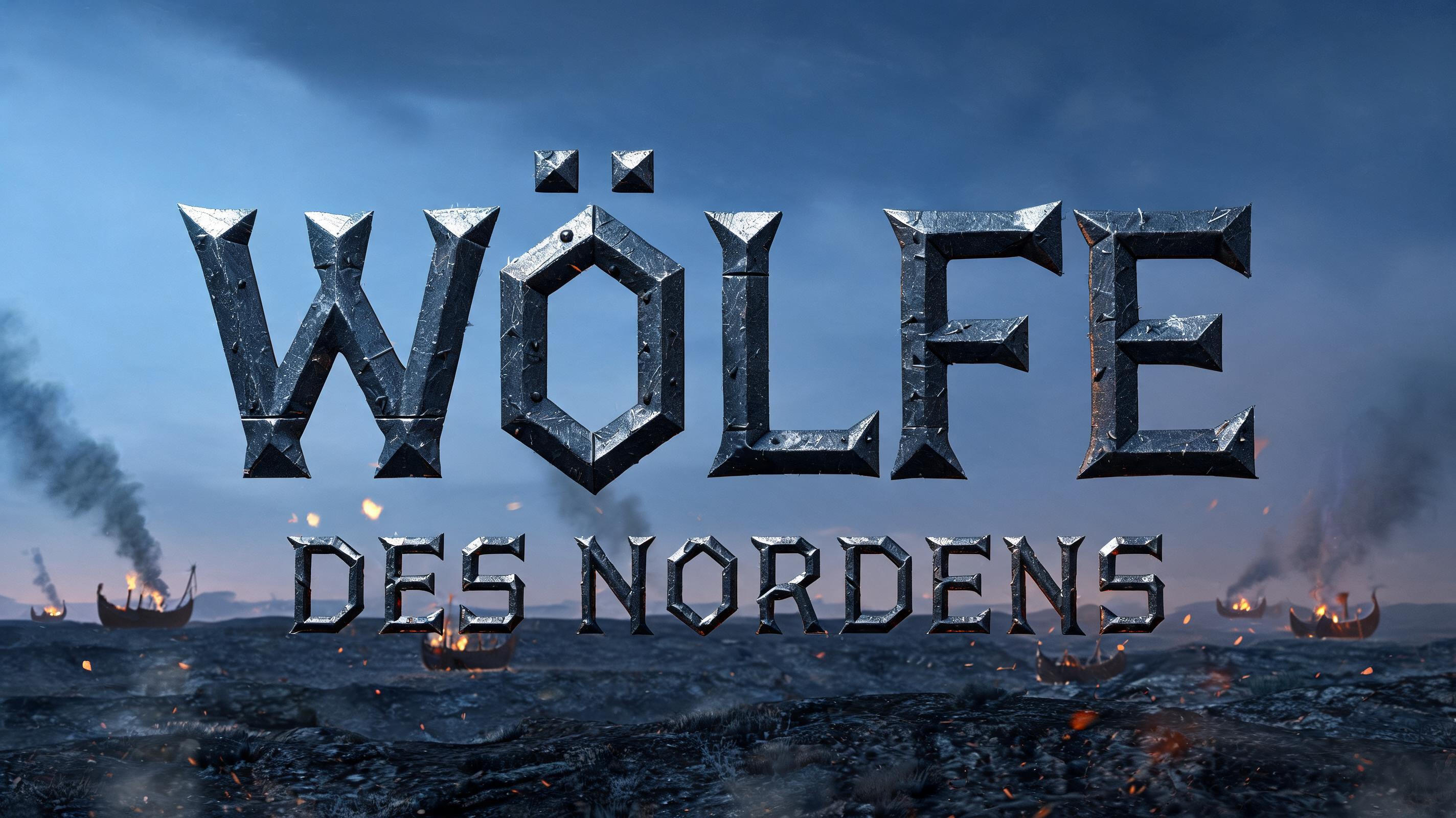 "WÖLFE
DES NORDENS" — Viking | AI Text Effect Generator