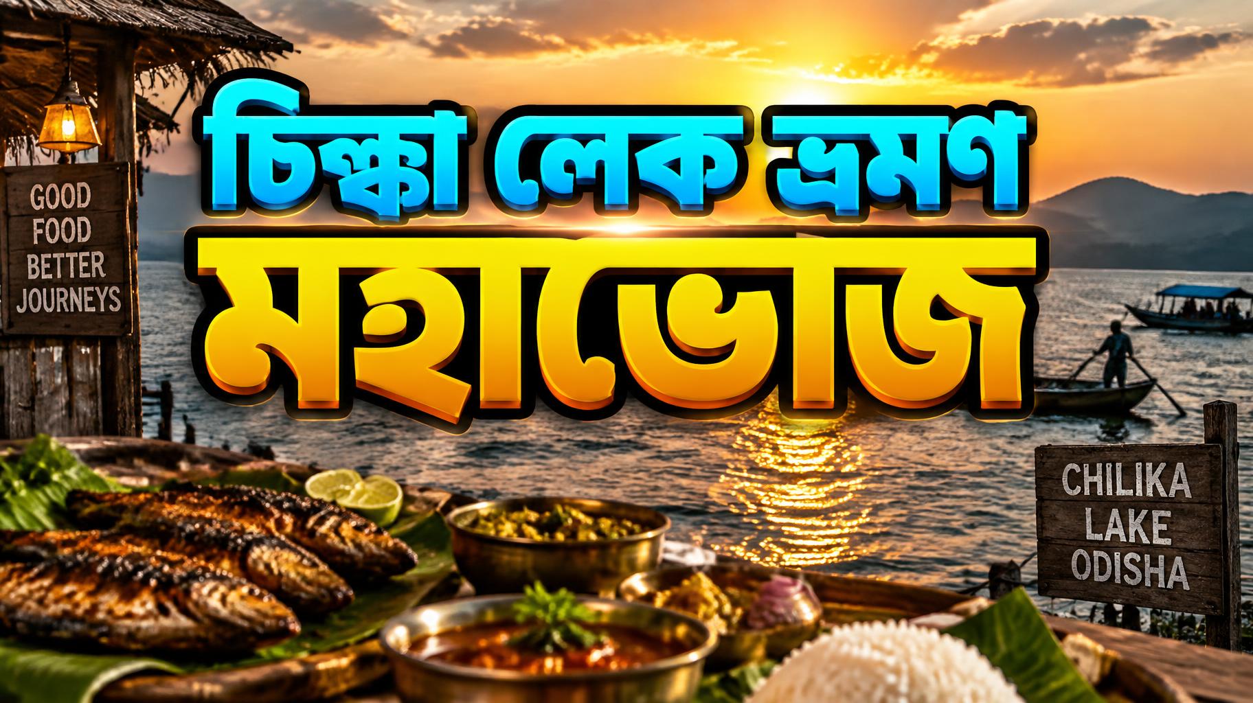 চিল্কা লেক ভ্ৰমণ 
মহাভোজ