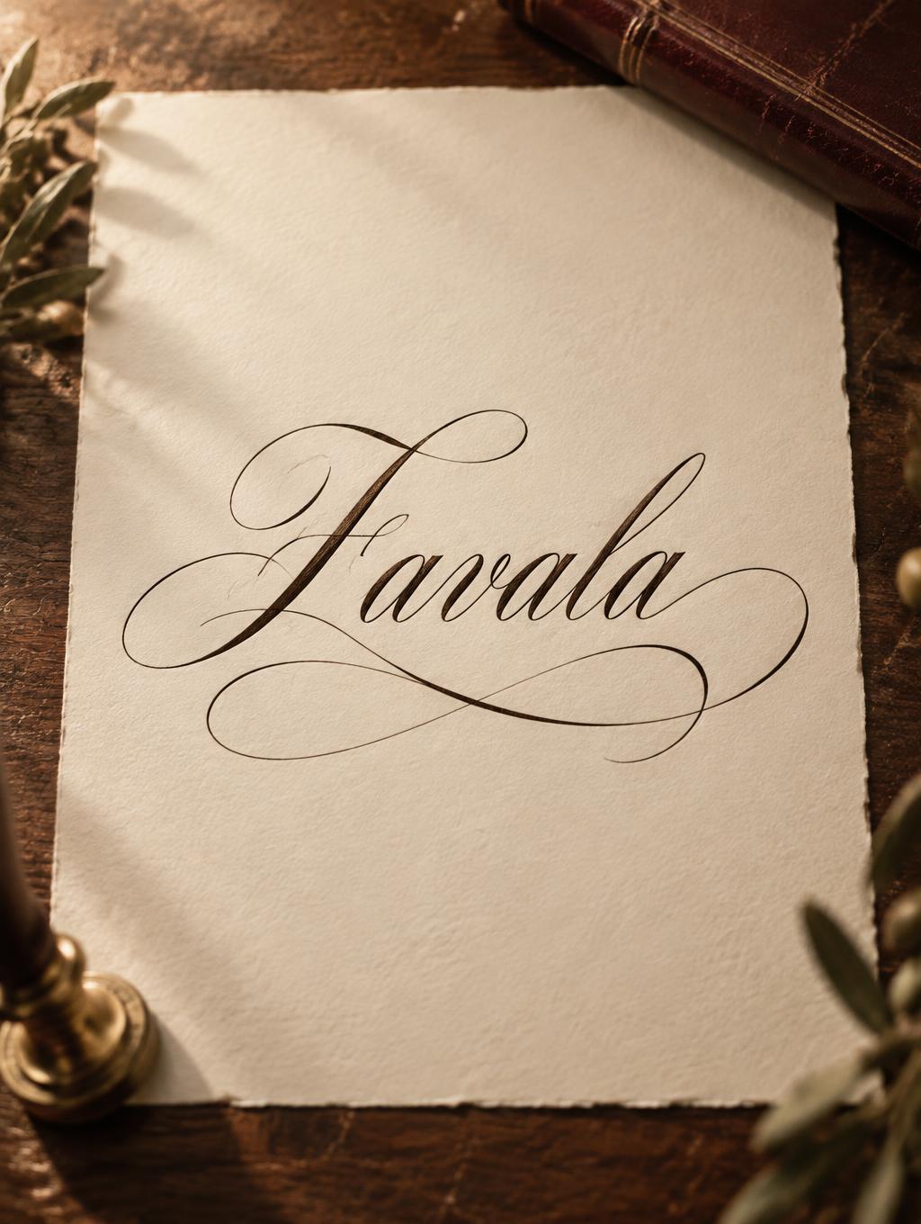 "Zavala" —  | AI Text Effect Generator