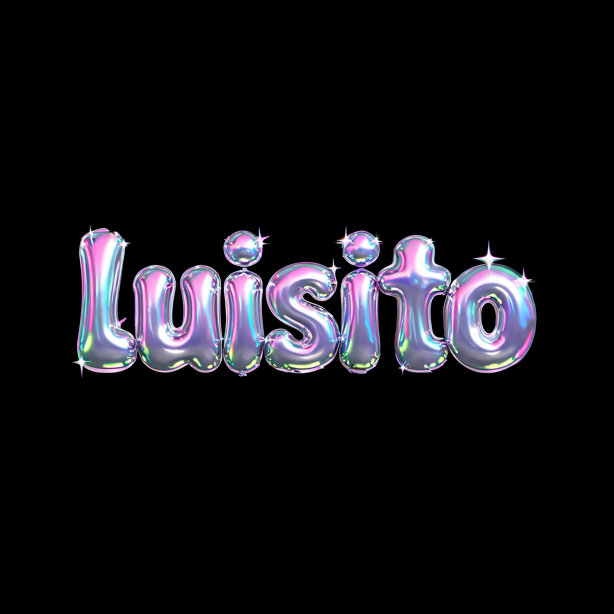 "luisito" — Y2k | AI Text Effect Generator