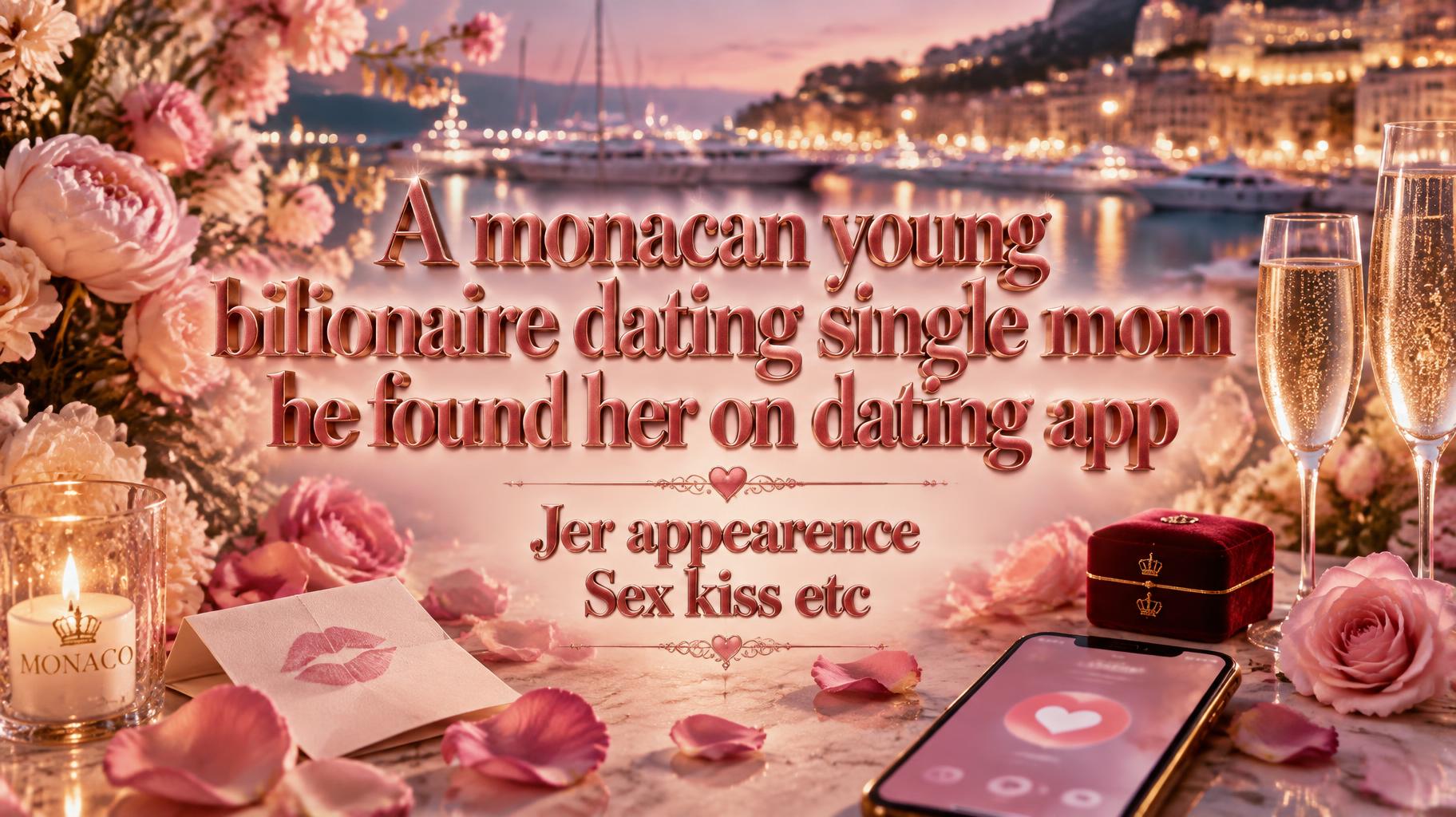 A monacan young bilionaire dating single mom he found her on dating app 
Jer appearence
Sex kiss etc