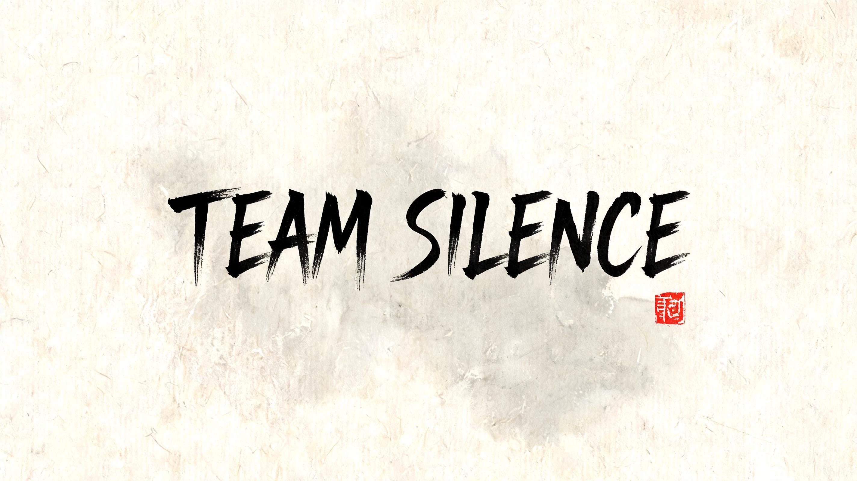 "TEAM SILENCE" — Brush Chinese Ink | AI Text Effect Generator