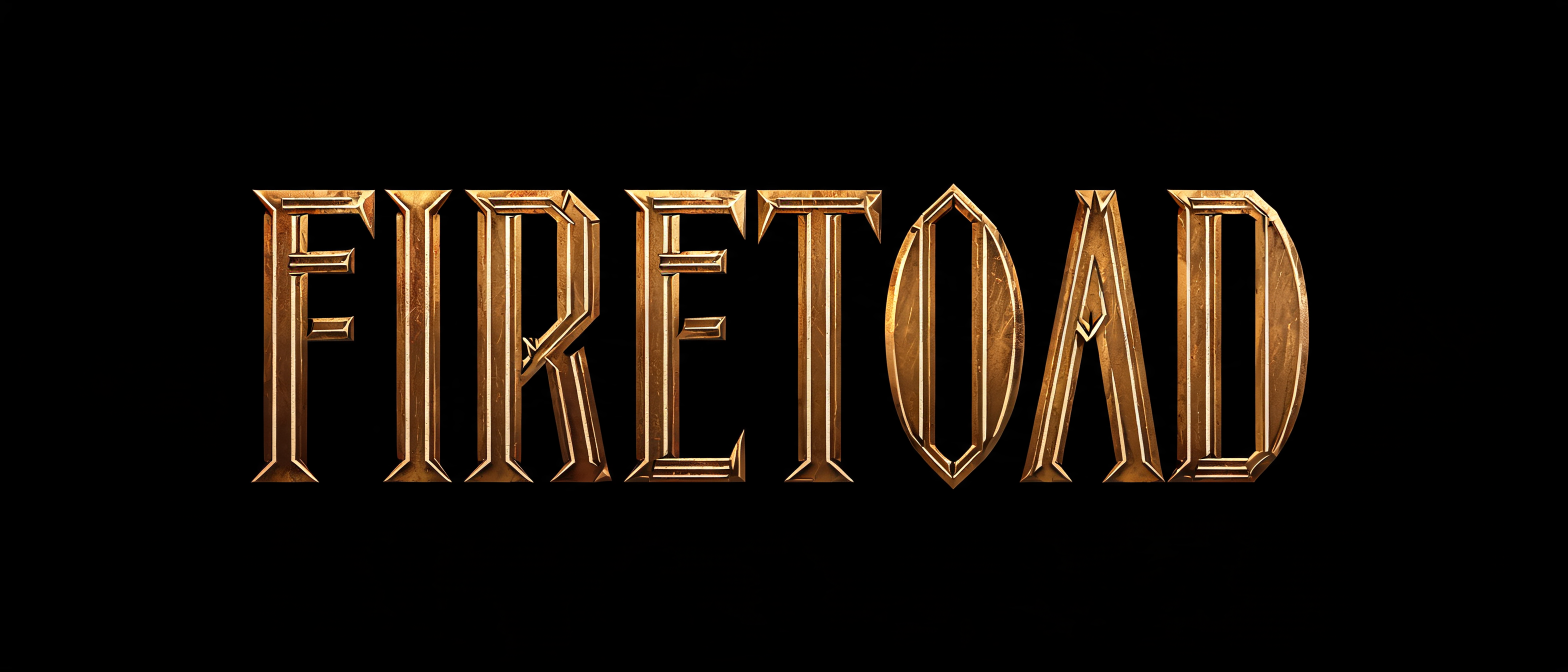 "1930s style text with the word "Firetoad"" — Vintage | AI Text Effect Generator
