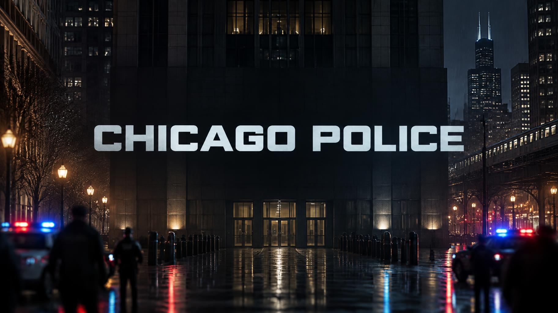 "CHICAGO POLICE" —  | AI Text Effect Generator