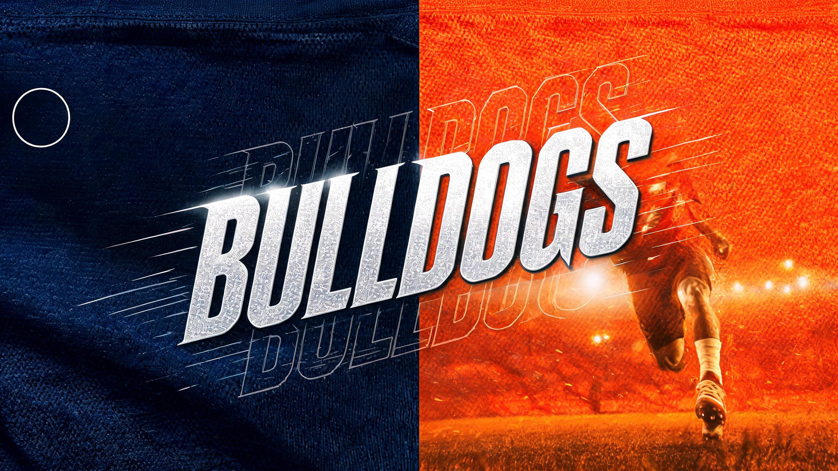"BULLDOGS" — Sports | AI Text Effect Generator