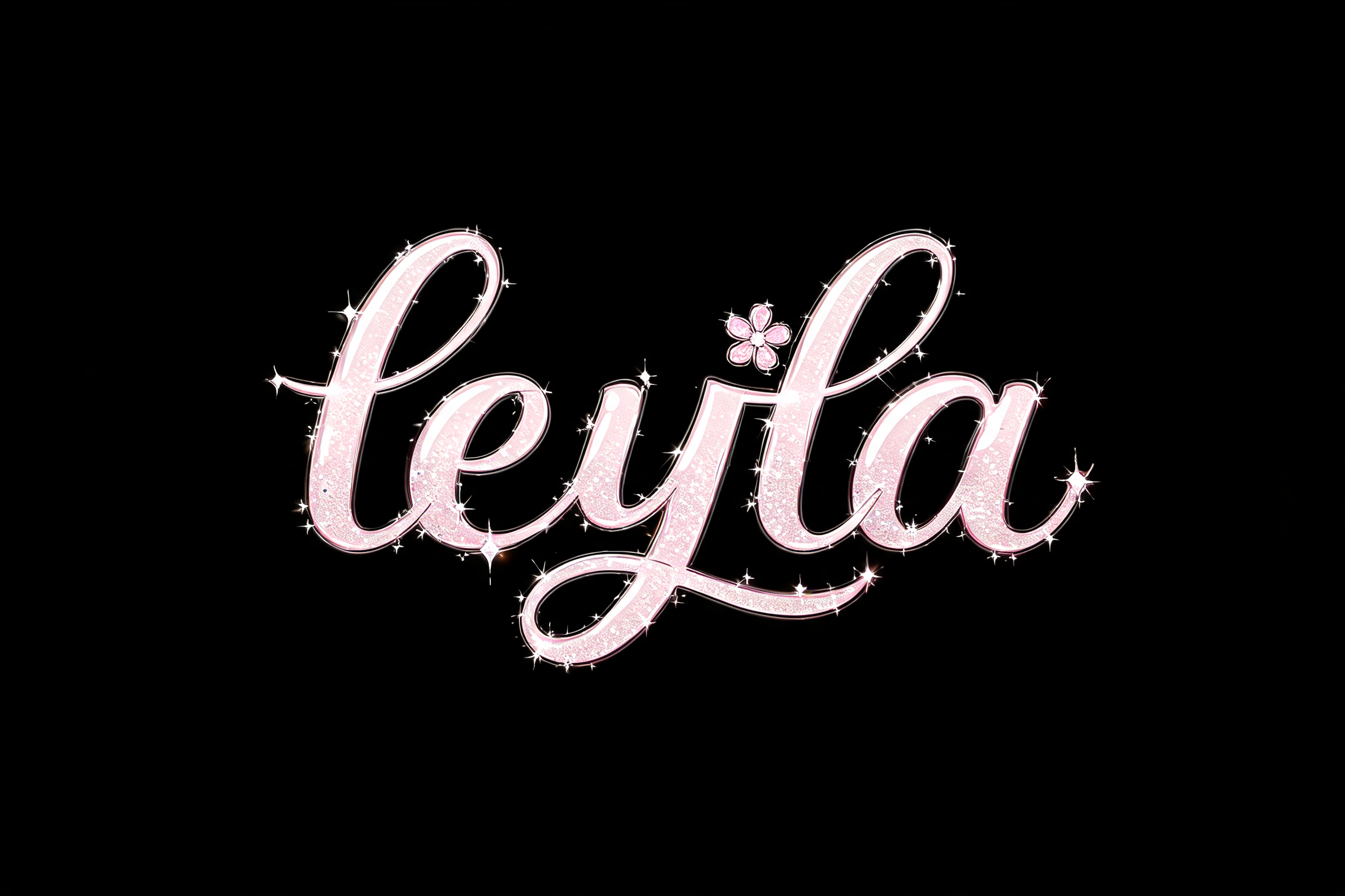"leyla" —  | AI Text Effect Generator