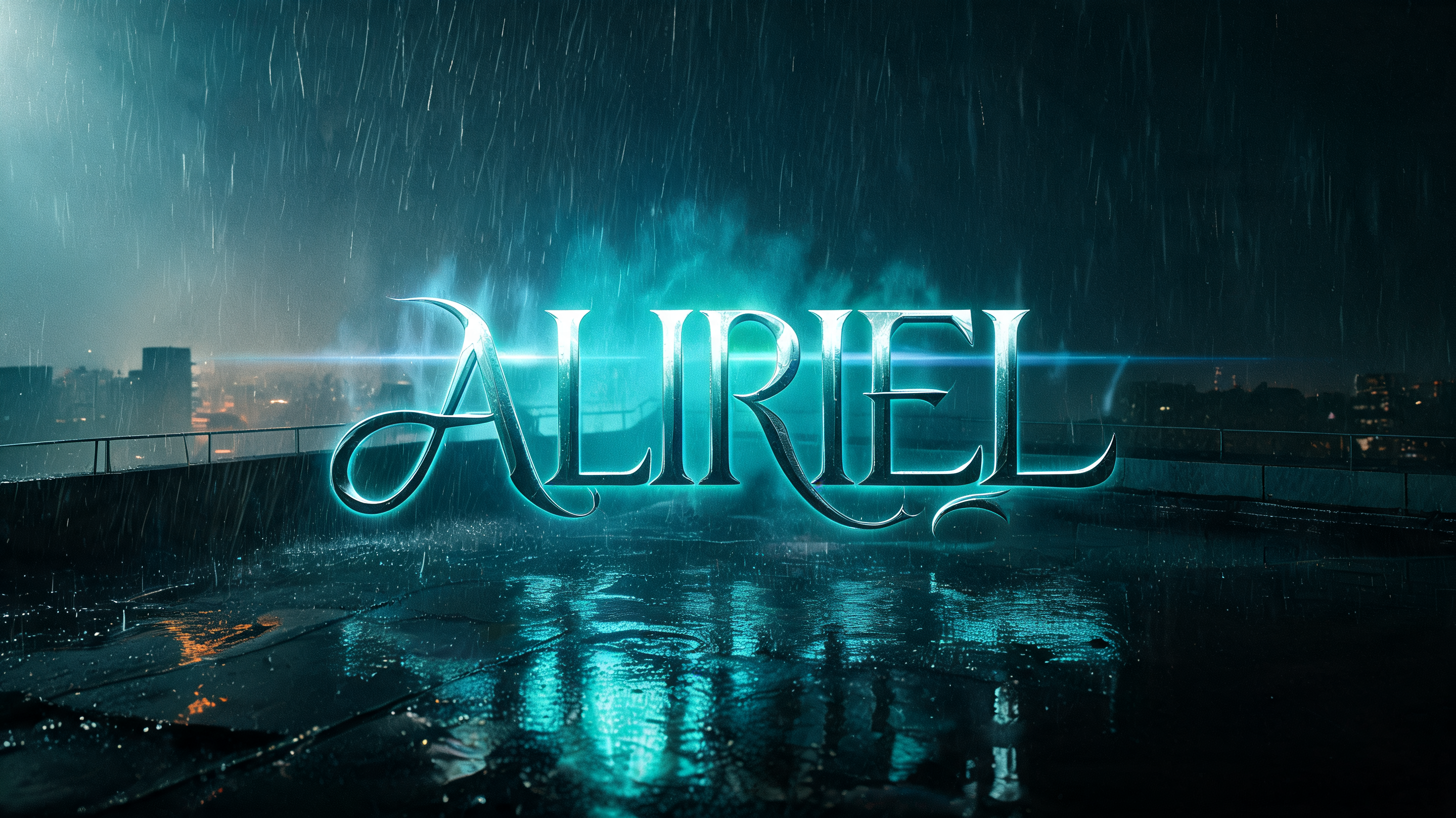 "Aliriel" — Cinematic | AI Text Effect Generator