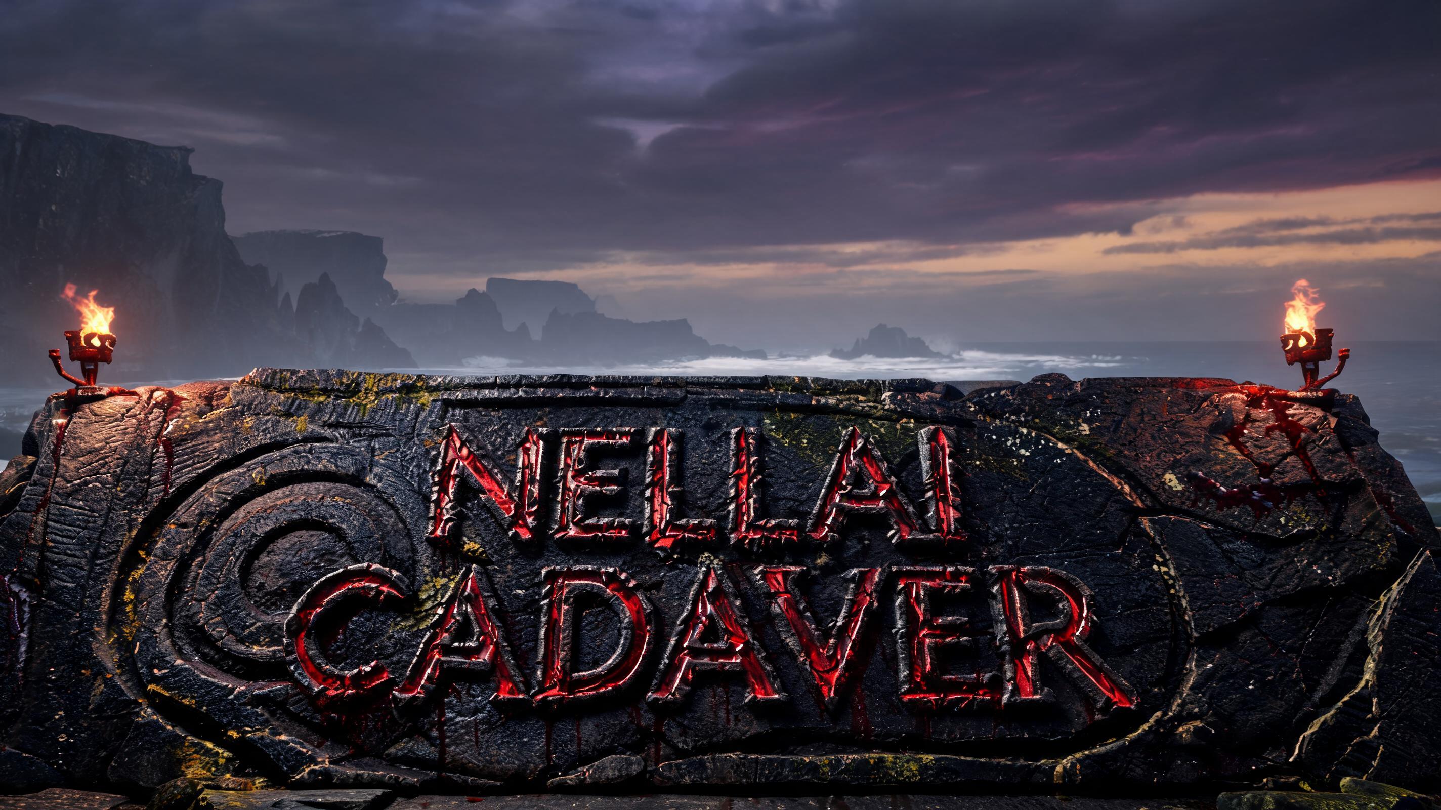 "NELLAI CADAVER" —  | AI Text Effect Generator