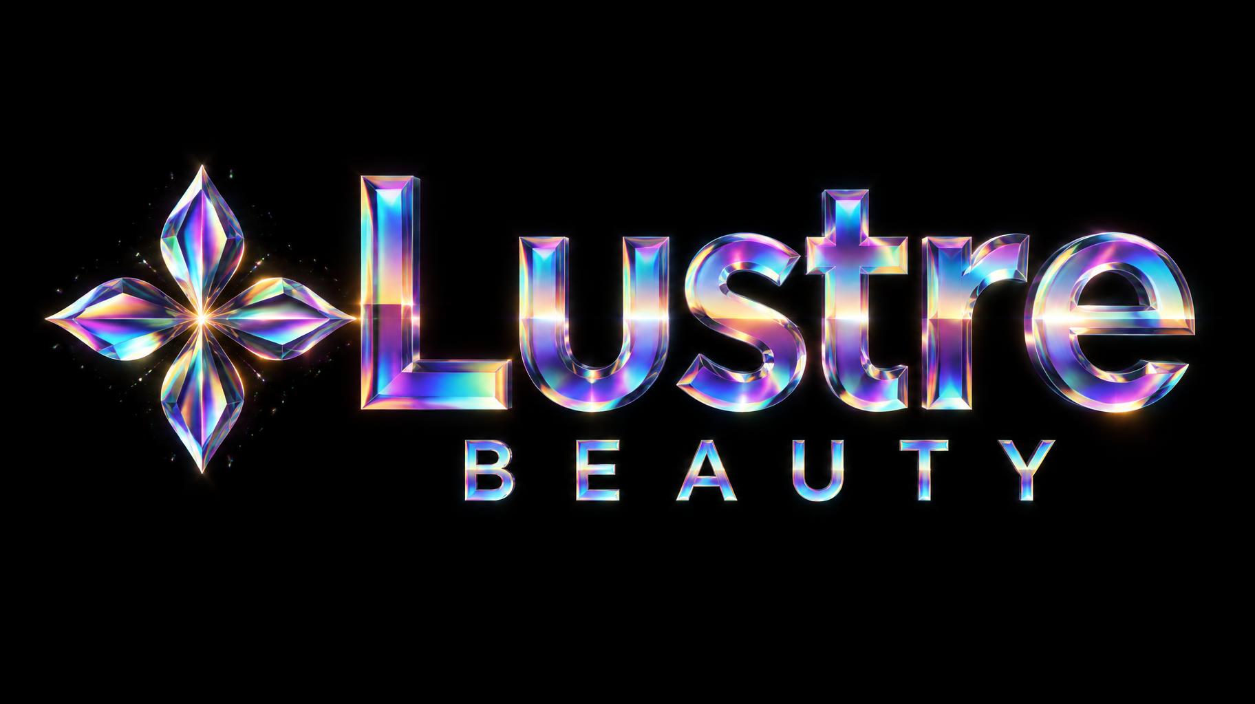 "Lustre
Beauty" — Holographic text effect