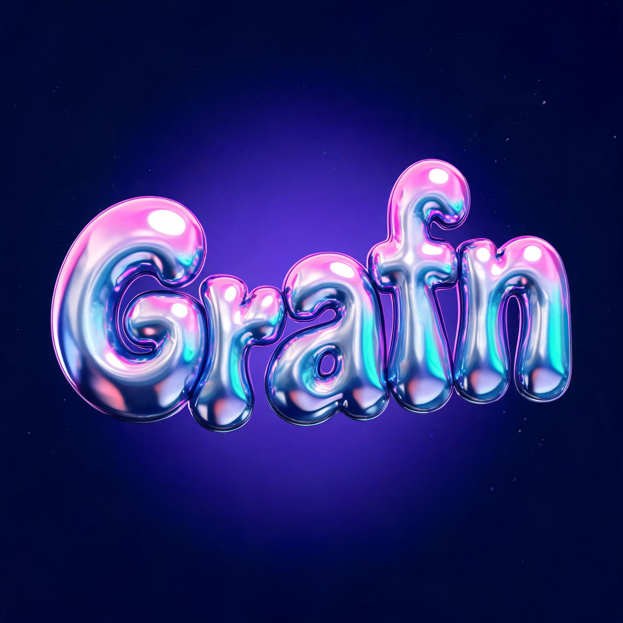 "Grafn" — Y2k | AI Text Effect Generator