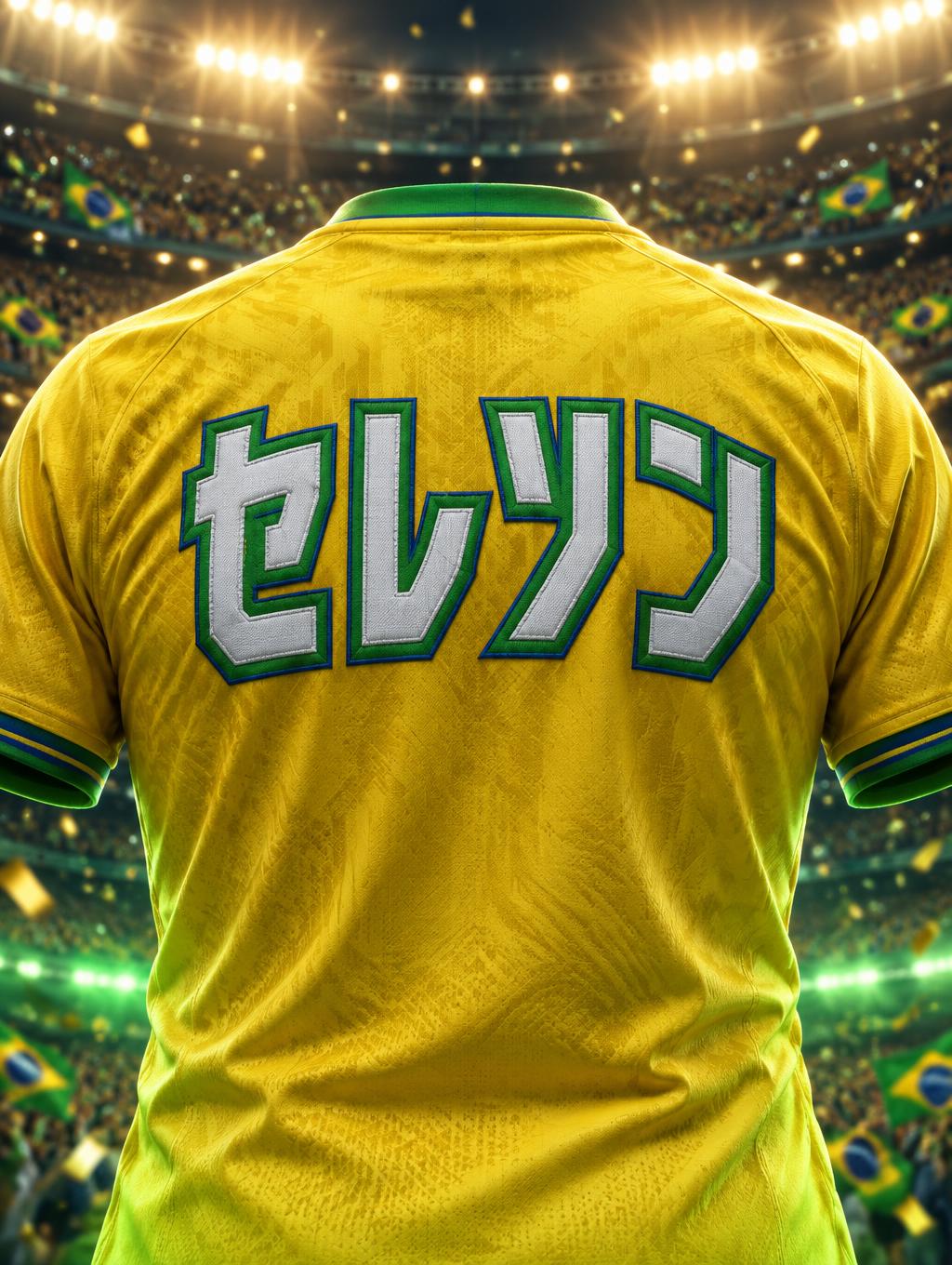 "セレソン" — Sports Football | AI Text Effect Generator