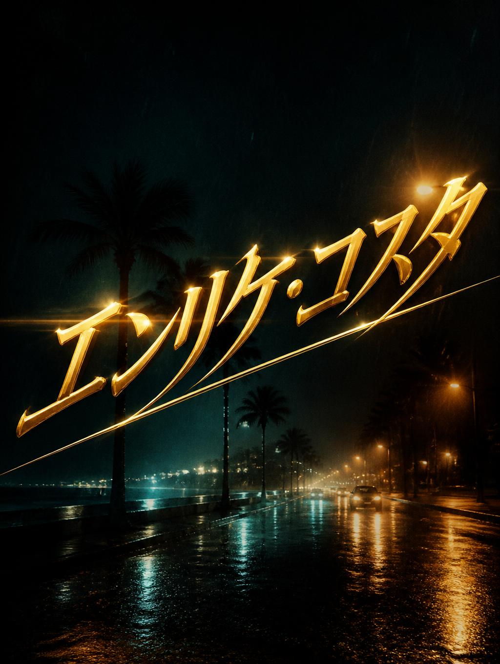 "エンリケ・コスタ" — Cinematic | AI Text Effect Generator