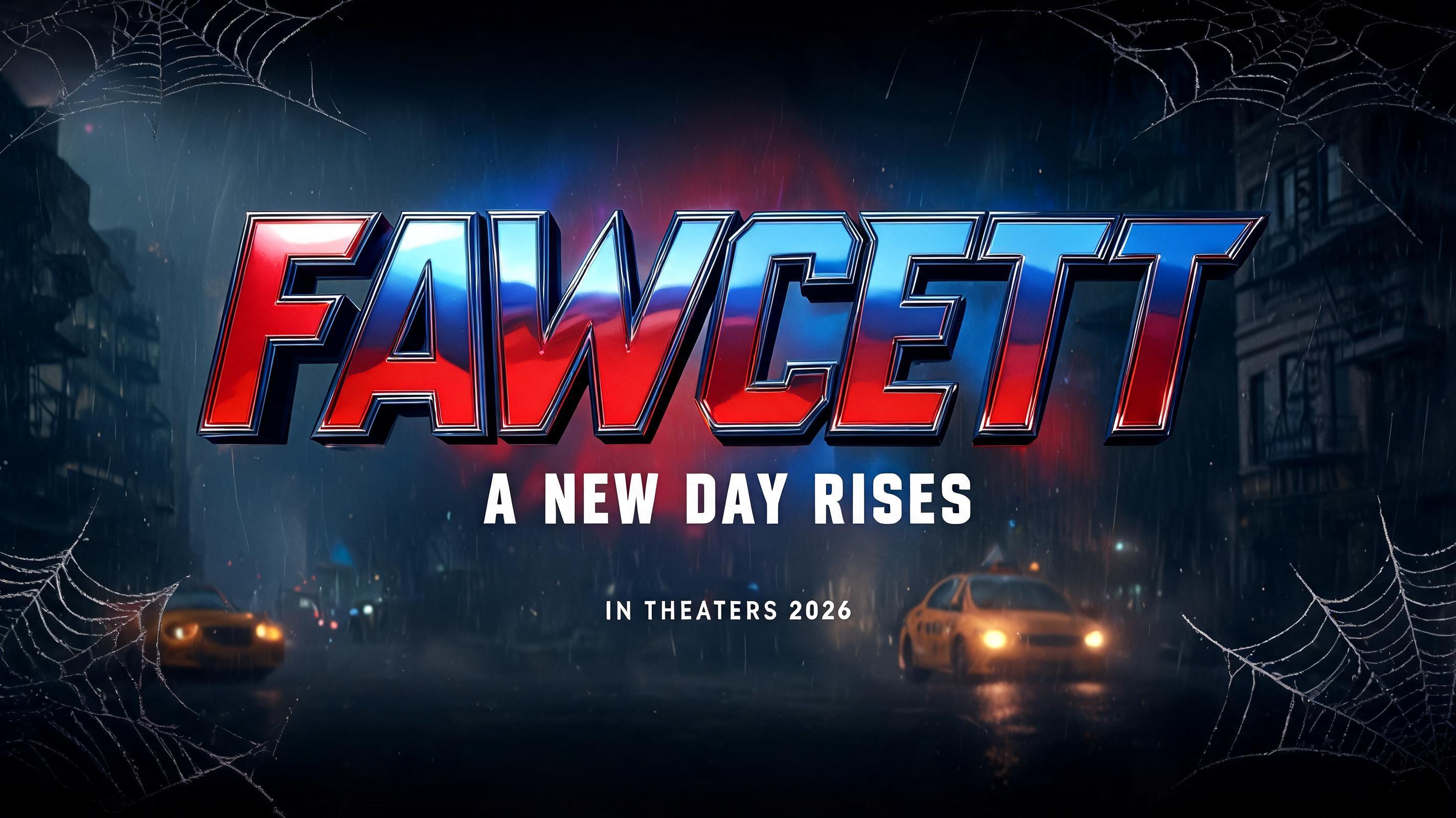 "Fawcett" — Spider Hero | AI Text Effect Generator