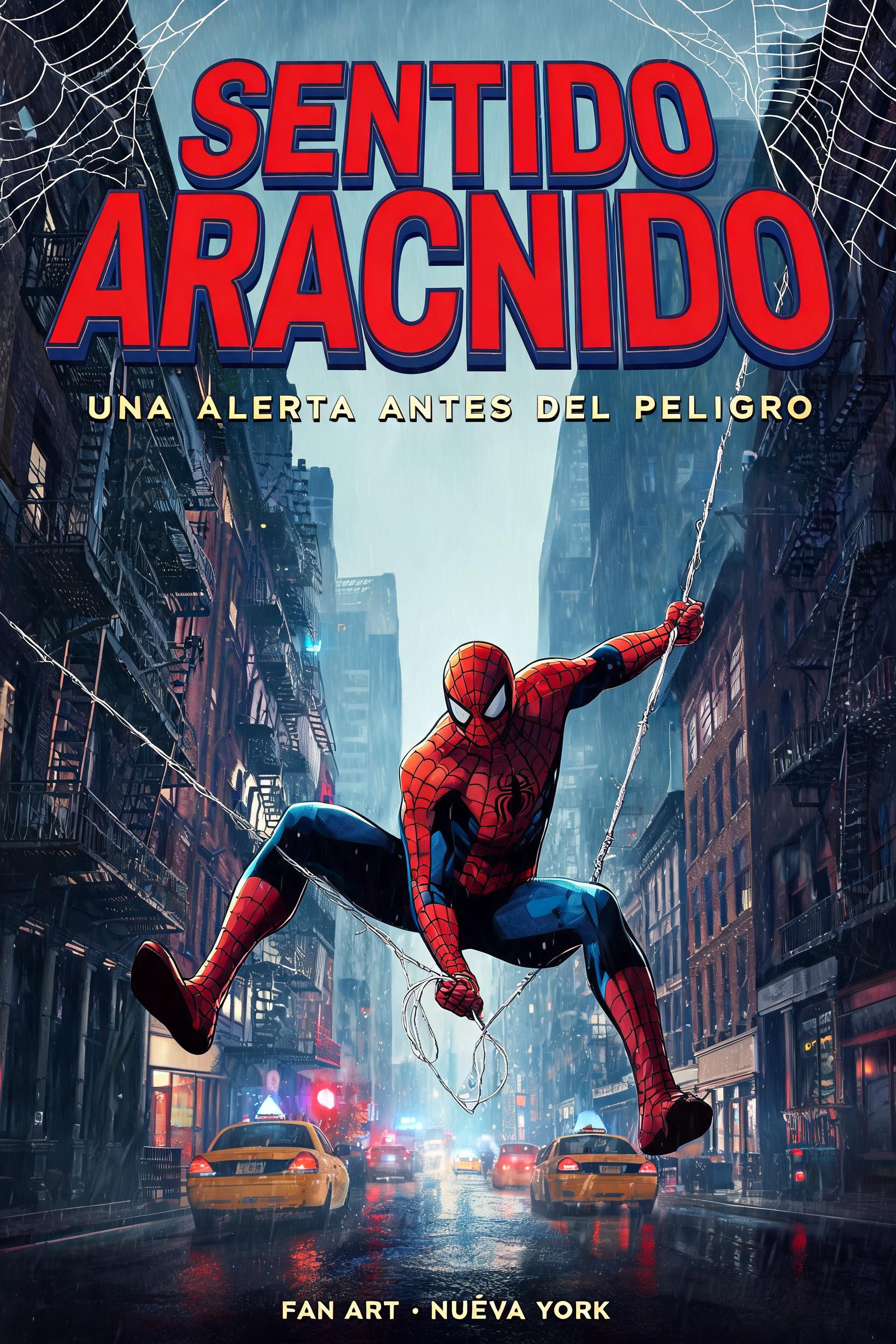 SENTIDO ARÁCNIDO
UNA ALERTA ANTES DEL PELIGRO
FAN ART · NUEVA YORK