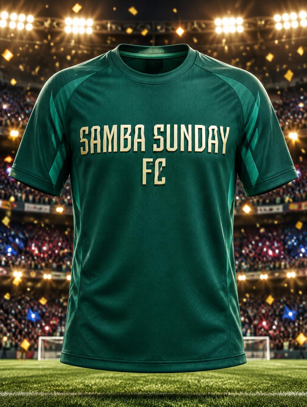 "SAMBA SUNDAY
FC" — Sports Football | AI Text Effect Generator