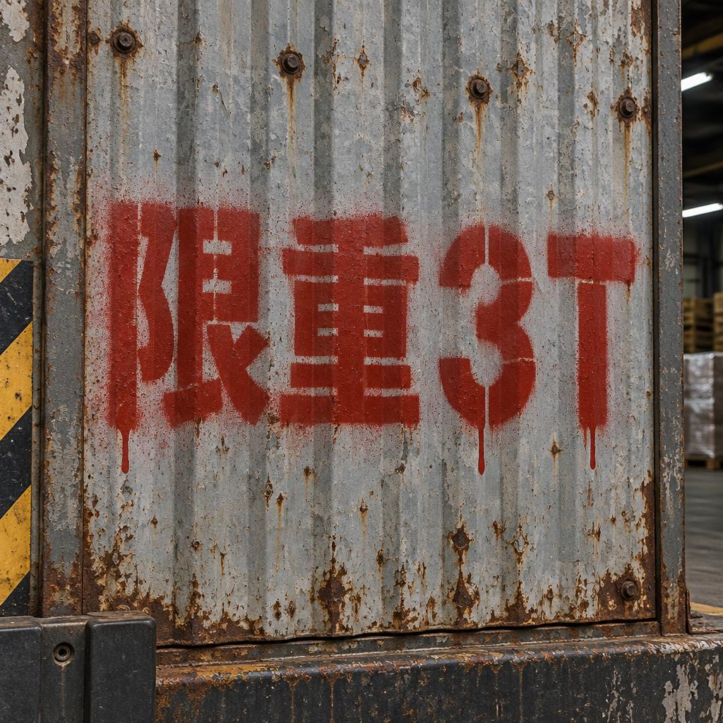 "限重3T" — Stencil | AI Text Effect Generator