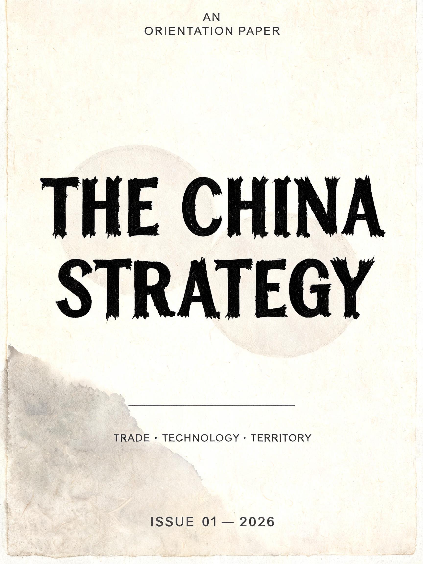 "Make me Chinese-style letters that say THE CHINA STRATEGY in heavy black ink strokes" — Brush Chinese Ink | AI Text Effect Generator