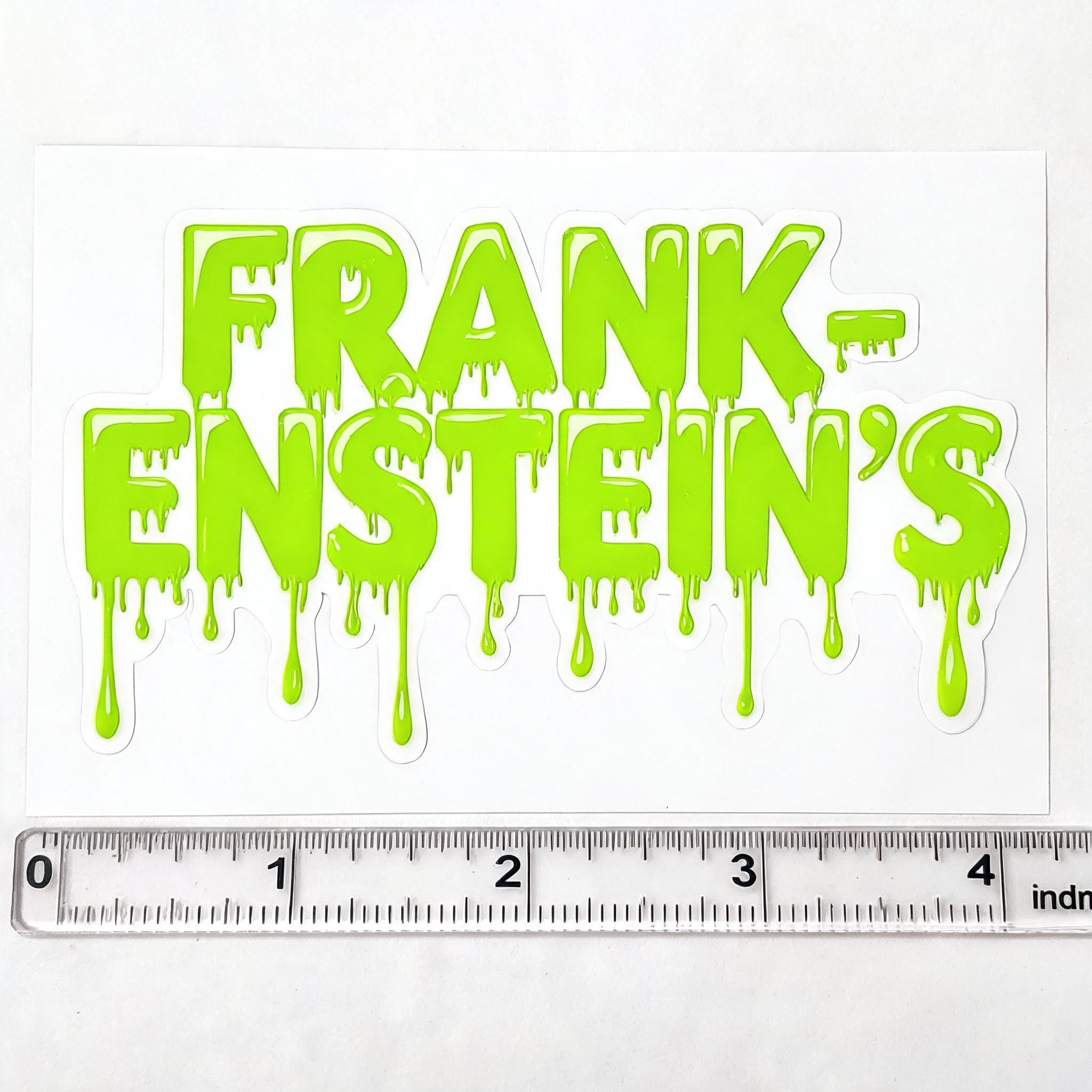 "FRANK-ENSTEIN'S" — Drip Font | AI Text Effect Generator