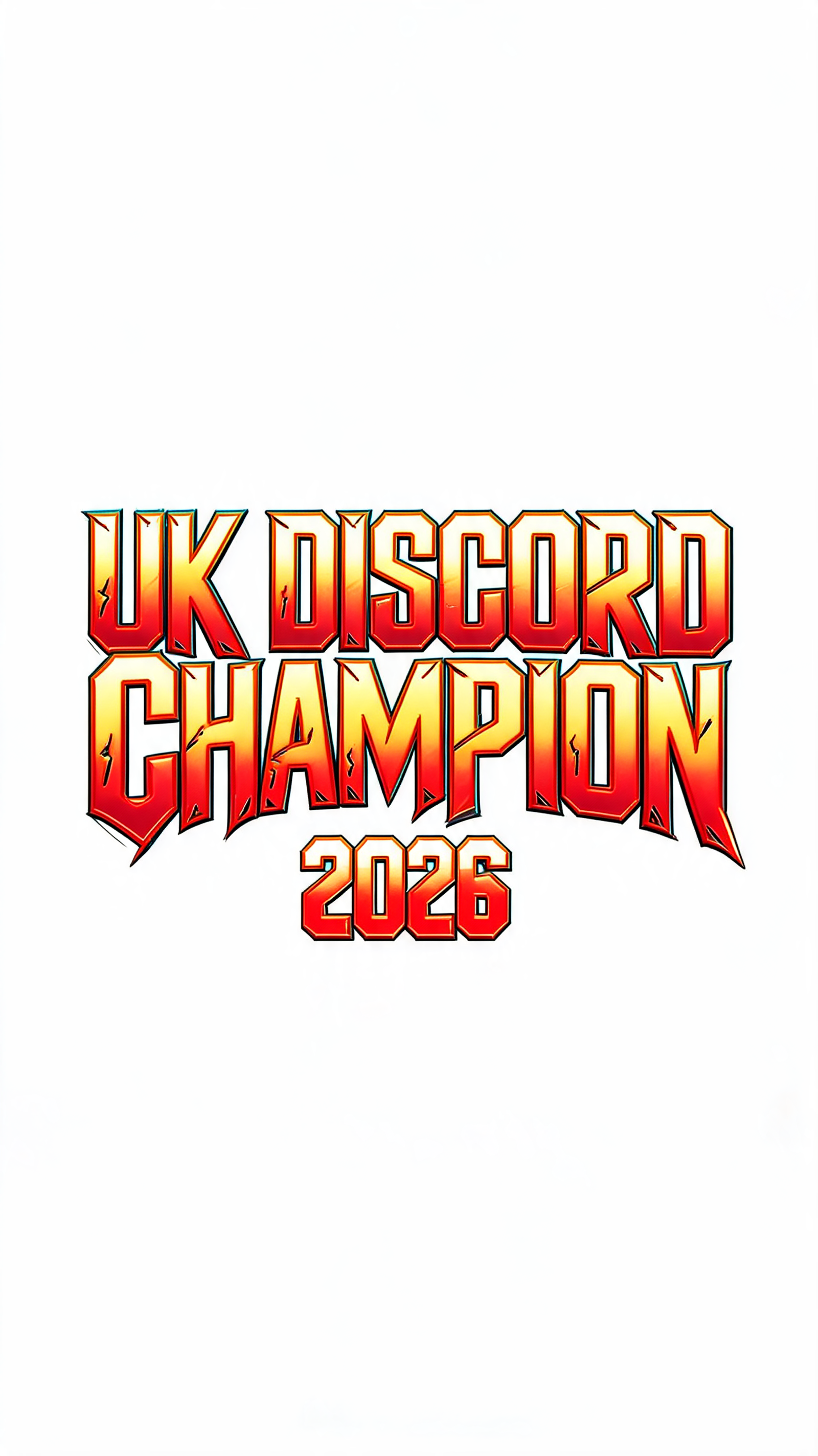 "UK DISCORD Champion 2026" — Cyberpunk 2077 | AI Text Effect Generator