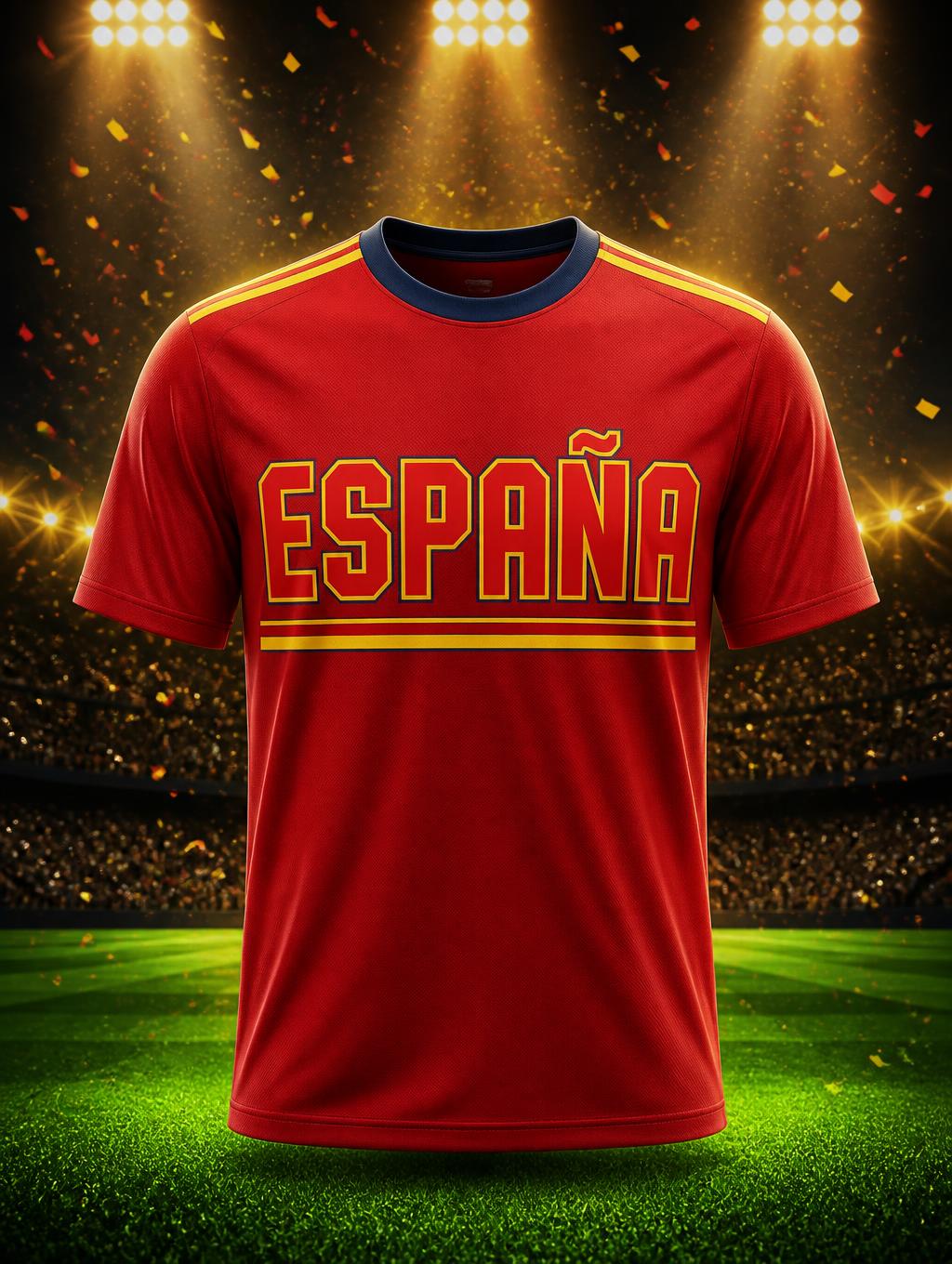 "ESPAÑA" — Sports Football | AI Text Effect Generator