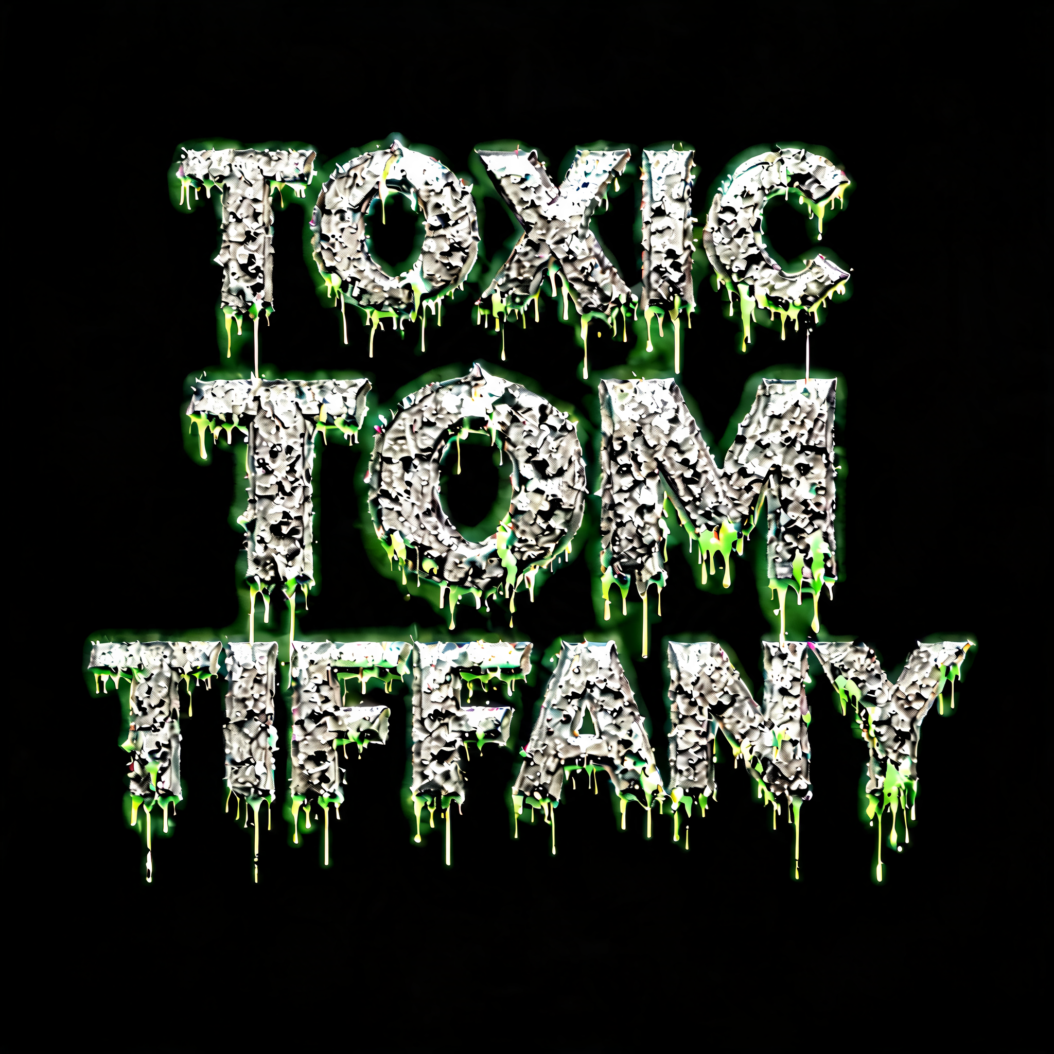 "" — Cyberpunk Acid Rain text effect