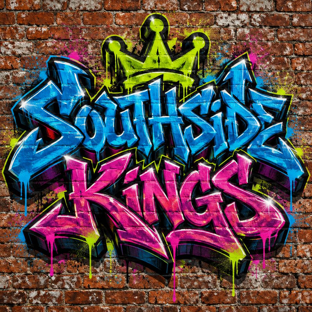 "Southside Kings" — Graffiti | AI Text Effect Generator