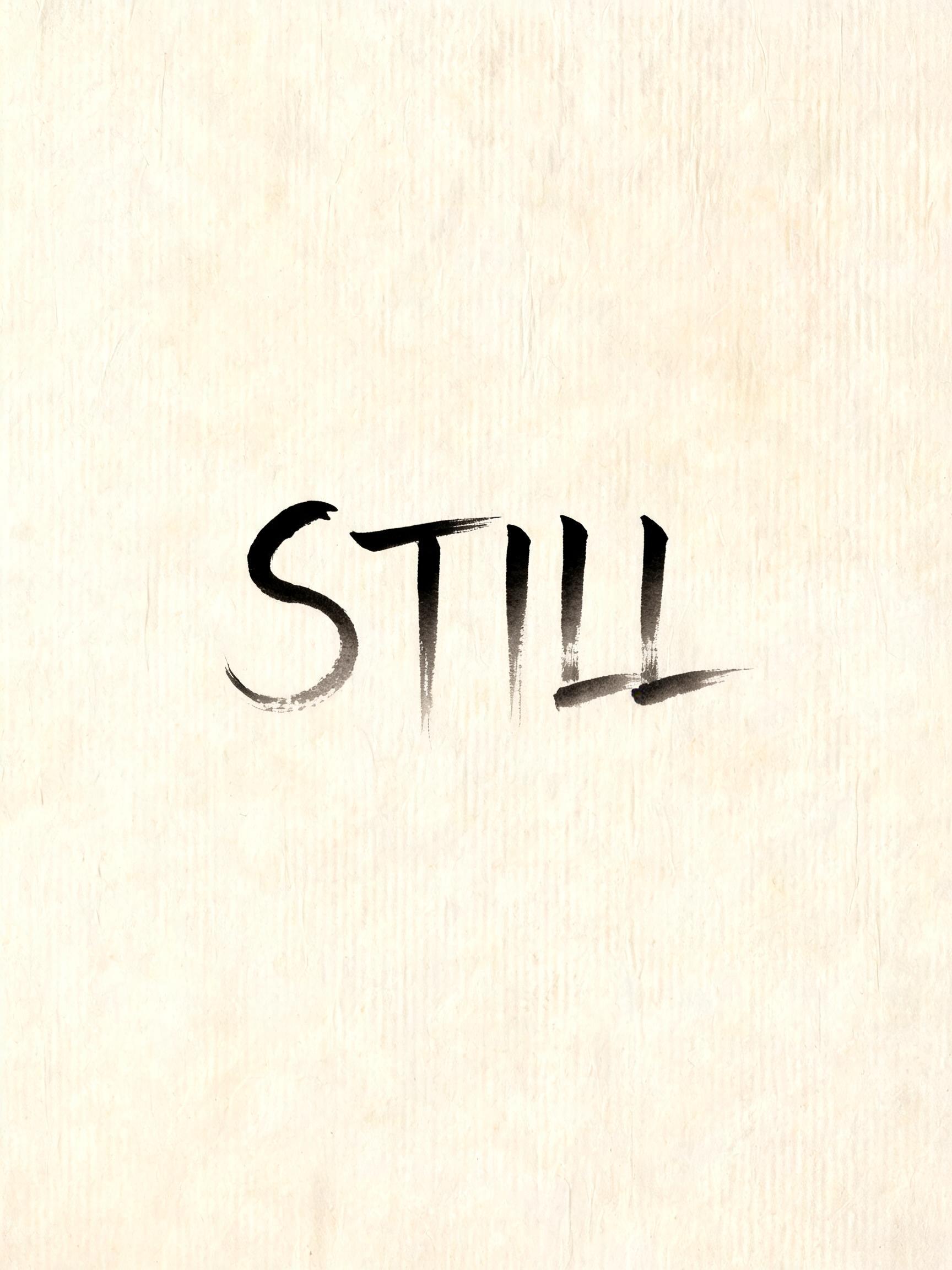 "STILL" — Brush Japanese Ink | AI Text Effect Generator