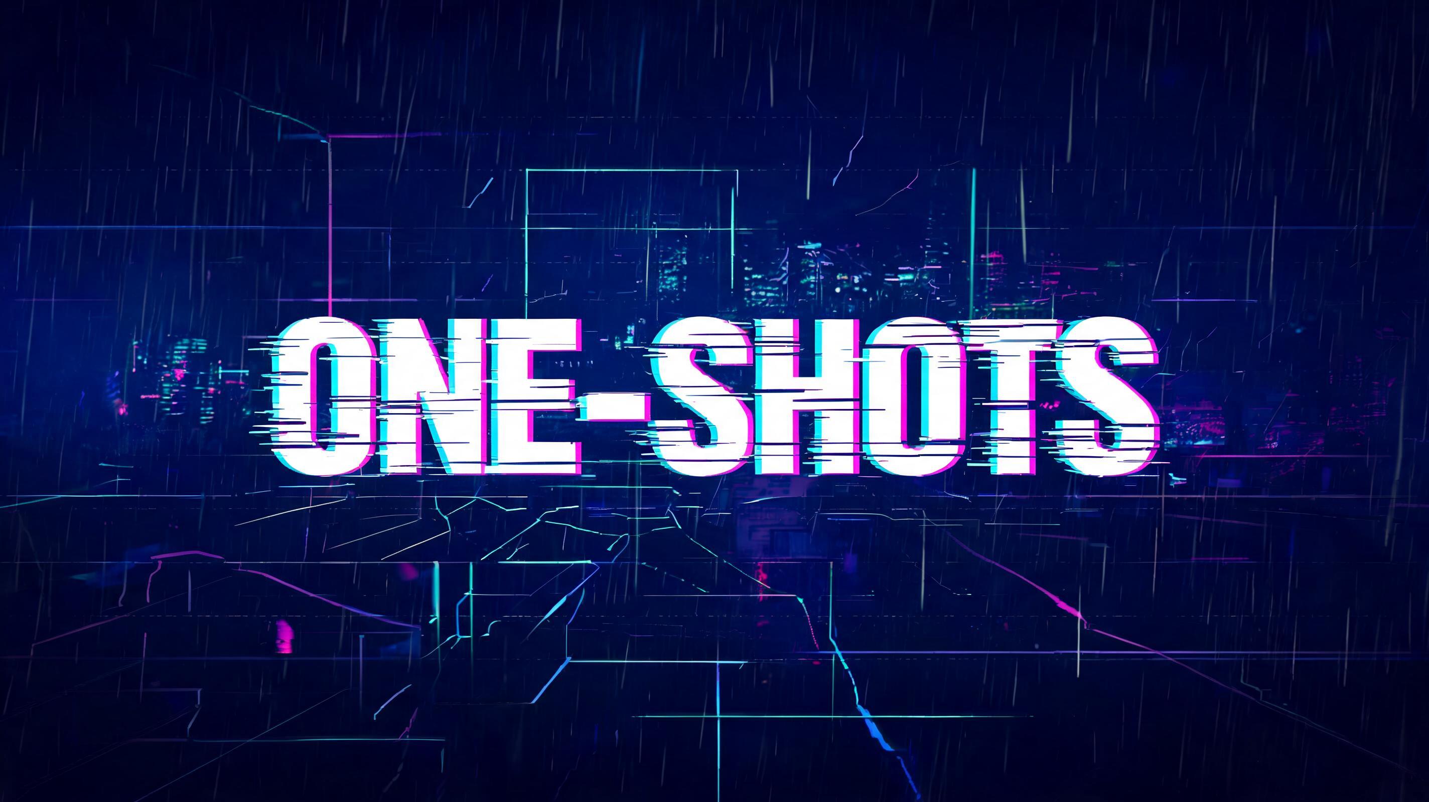 "ONE-SHOTS" — Cyberpunk | AI Text Effect Generator